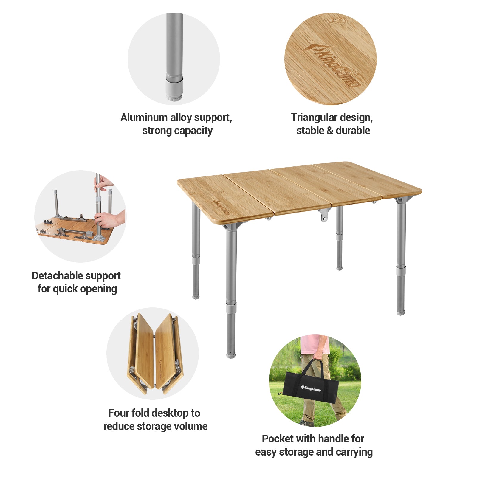 kingcamp-small-adjustable-height-4-fold-portable-bamboo-table image 7