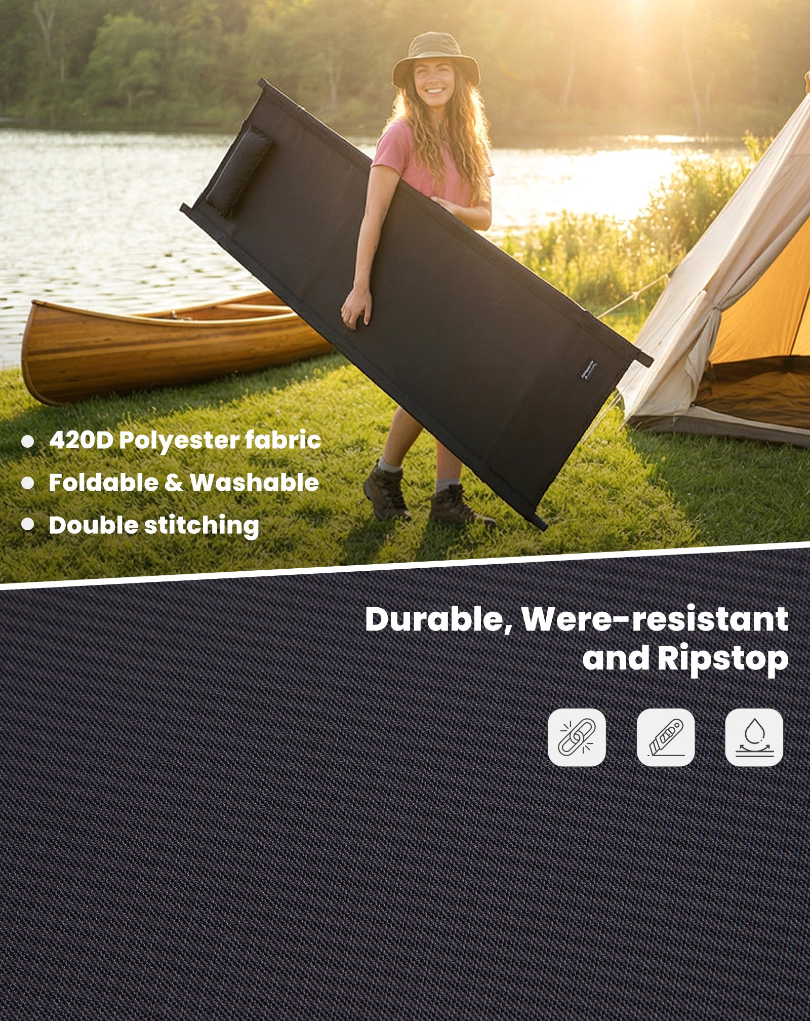kingcamp-aerlite-p20-ultralight-camping-cot image 4