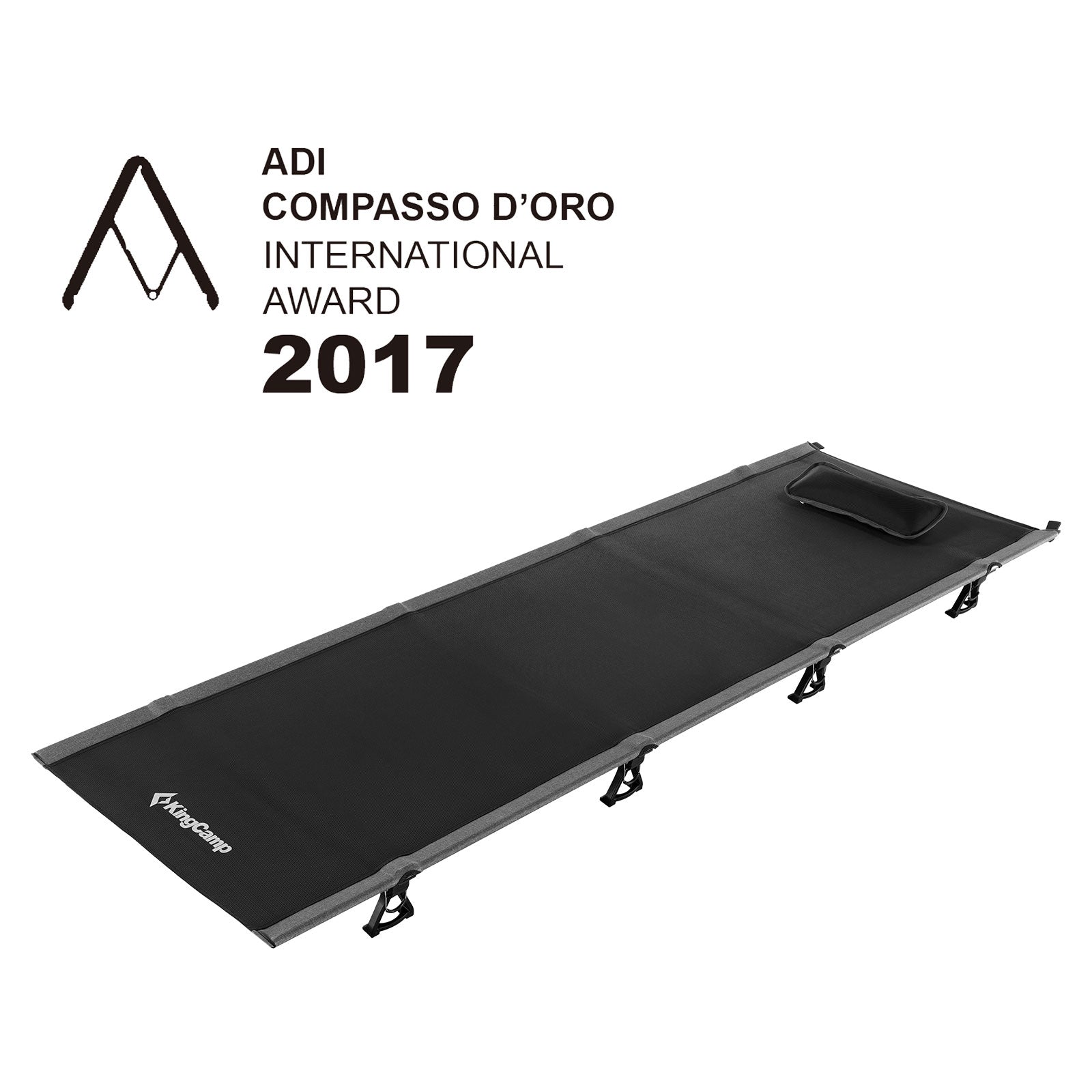 kingcamp-ultralight-folding-camping-cot-adi-compasso-d-oro-award-2017-4-9-lbs image 4