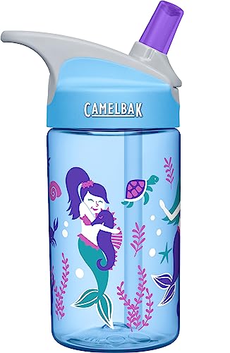 camelbak-eddy-kids-water-bottle-with-big-bite-valve-12oz-magical-mermaids image 8