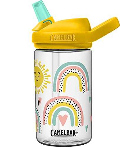 camelbak-eddy-kids-14oz-water-bottle-tritan-renew-straw-top-leak-proof-rainbows- image 7