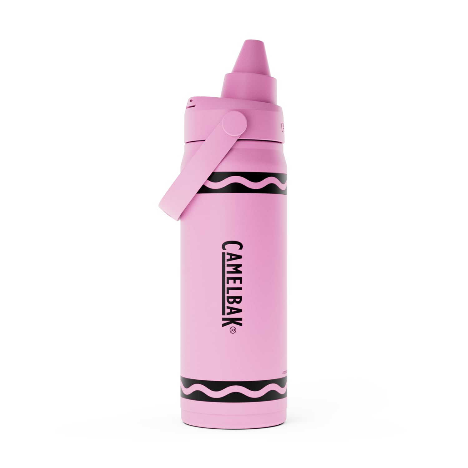camelbak-crayola-chug-insulated-stainless-steel-water-bottle-16oz-carnation-pink image 2
