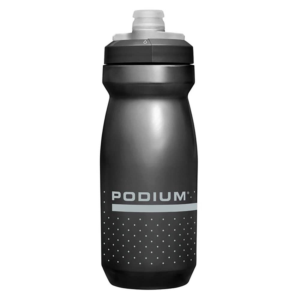 camelbak-podium-bike-water-bottle-high-flow-easy-squeeze-21oz-black image 1