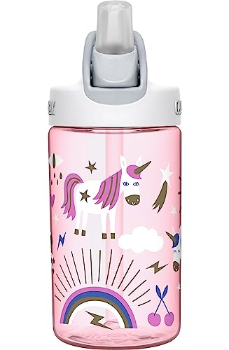 camelbak-eddy-kids-water-bottle-with-big-bite-valve-12oz-unicorn-party image 8