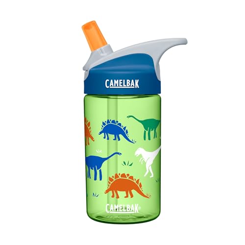 camelbak-eddy-kids-12oz-water-bottle-with-big-bite-valve-dinorama image 8