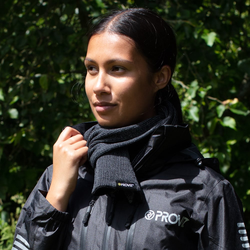 proviz-reflective-fleece-lined-scarf image 3