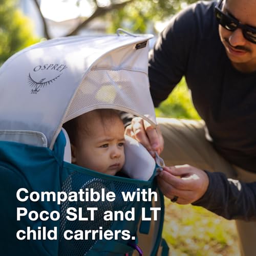 osprey-poco-lt-child-carrier-backpack-sunshade-silver image 8