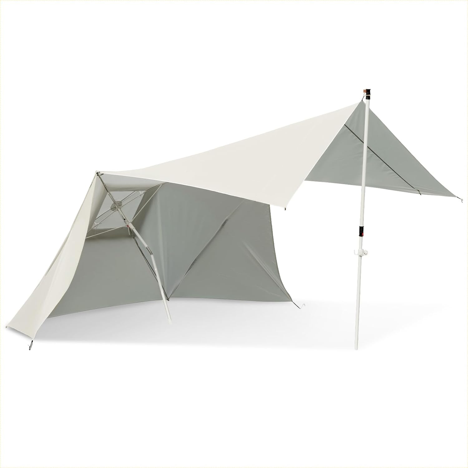 kingcamp-2-in-1-beach-umbrella-and-sunshade-canopy image 1