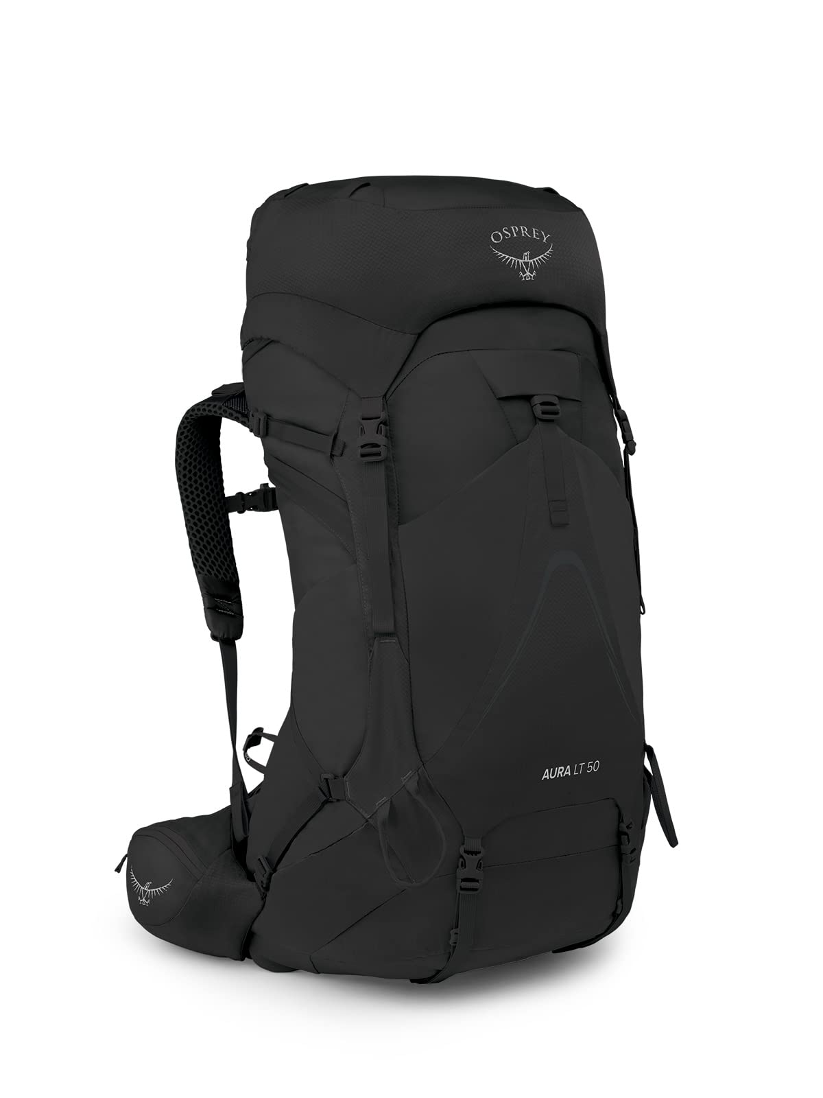 osprey-aura-ag-lt-50l-women-s-backpacking-backpack-black-wm-l image 1