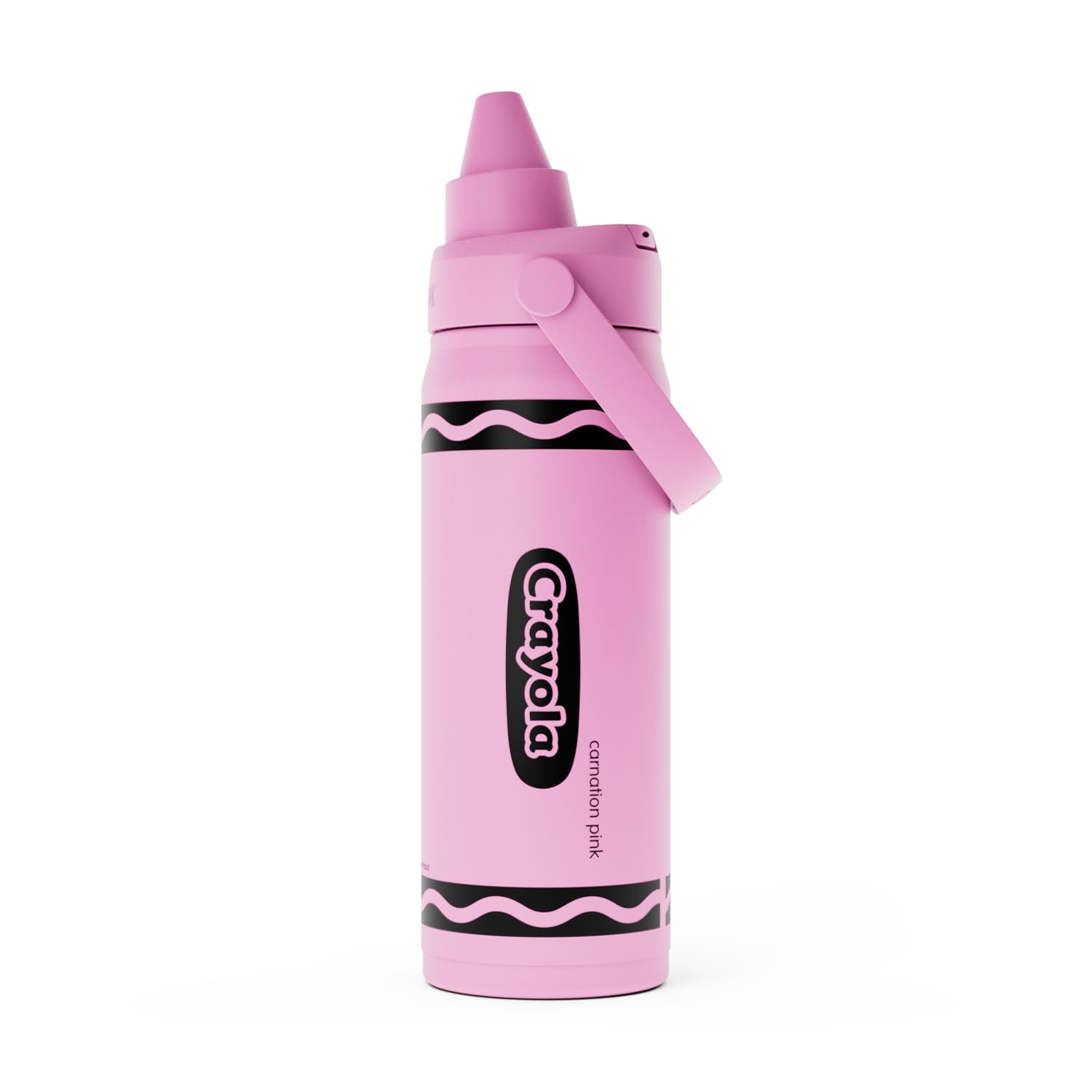 camelbak-crayola-chug-insulated-stainless-steel-water-bottle-16oz-carnation-pink image 1