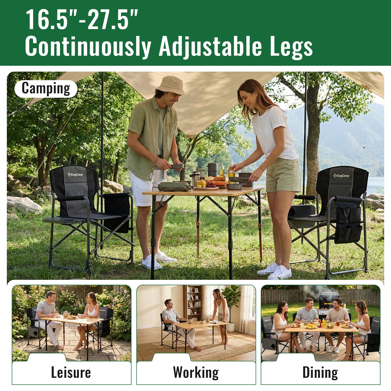 kingcamp-bamaura-12070-bamboo-folding-table-47x27-inch image 6