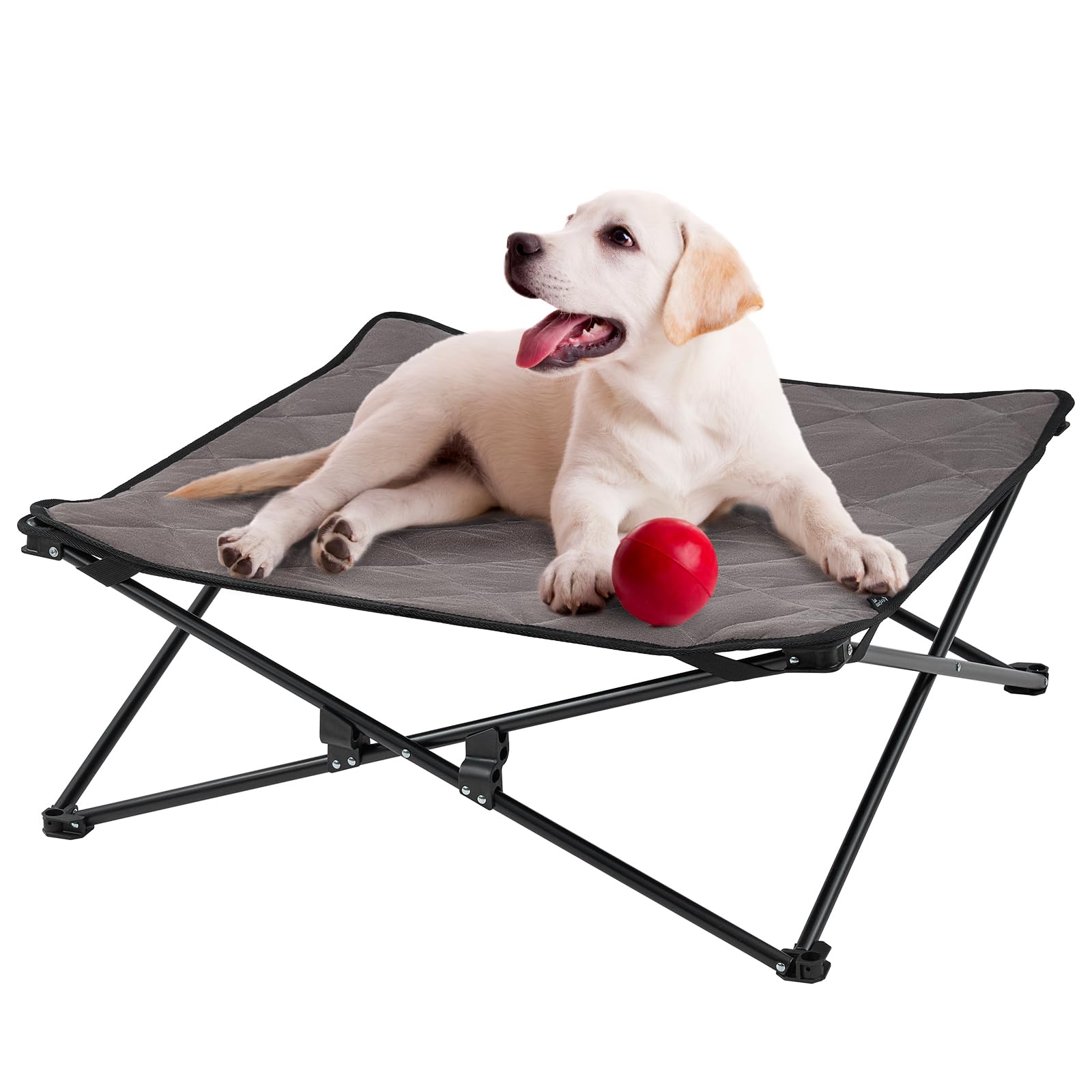 kingcamp-pets-sedum-elevated-dog-bed-for-small-medium-pets-cooling-and-cozy-mode image 7