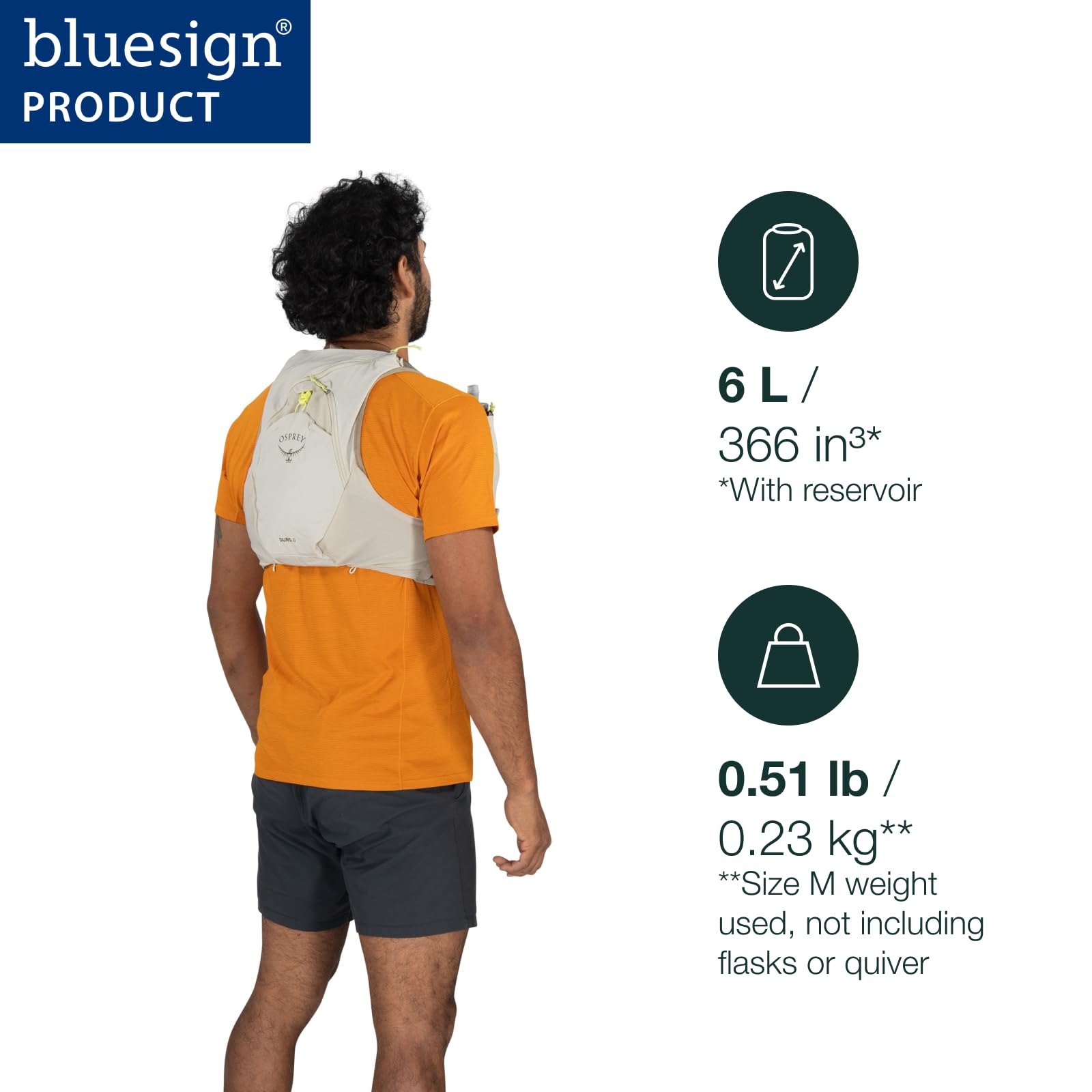 osprey-duro-6l-men-s-running-hydration-vest-with-hydraulics-soft-flasks image 2