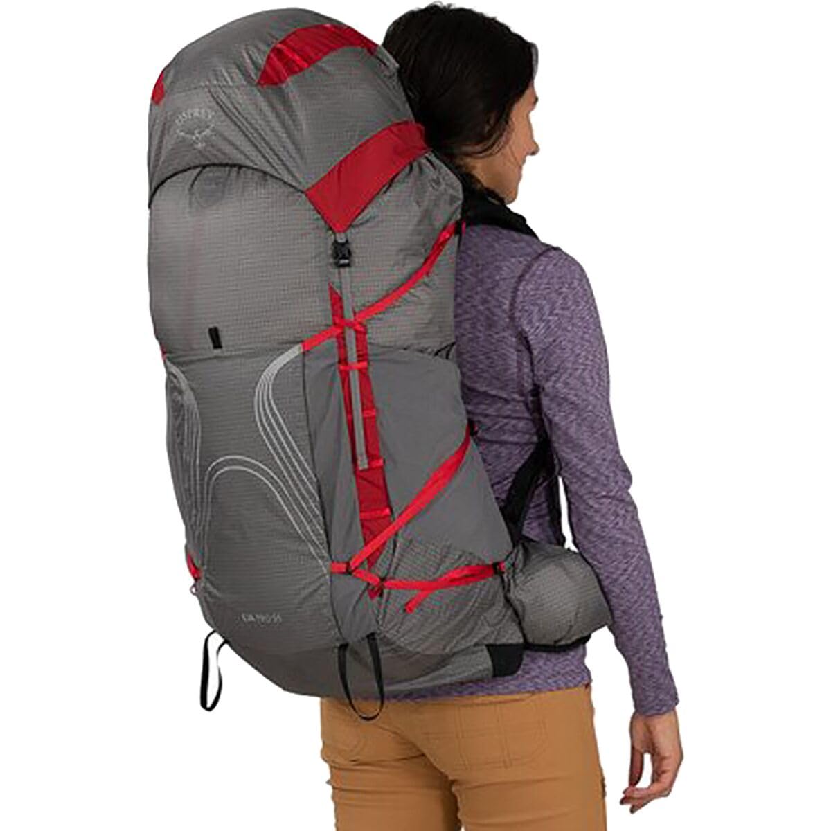 osprey-eja-pro-55l-women-s-backpacking-backpack-dale-grey-poinsettia-red-wxs-s image 6