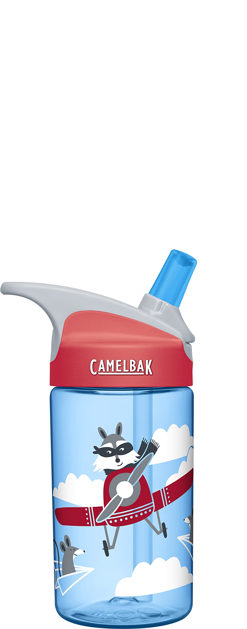 camelbak-eddy-kids-water-bottle-with-big-bite-valve-12oz-airplane-bandits image 3