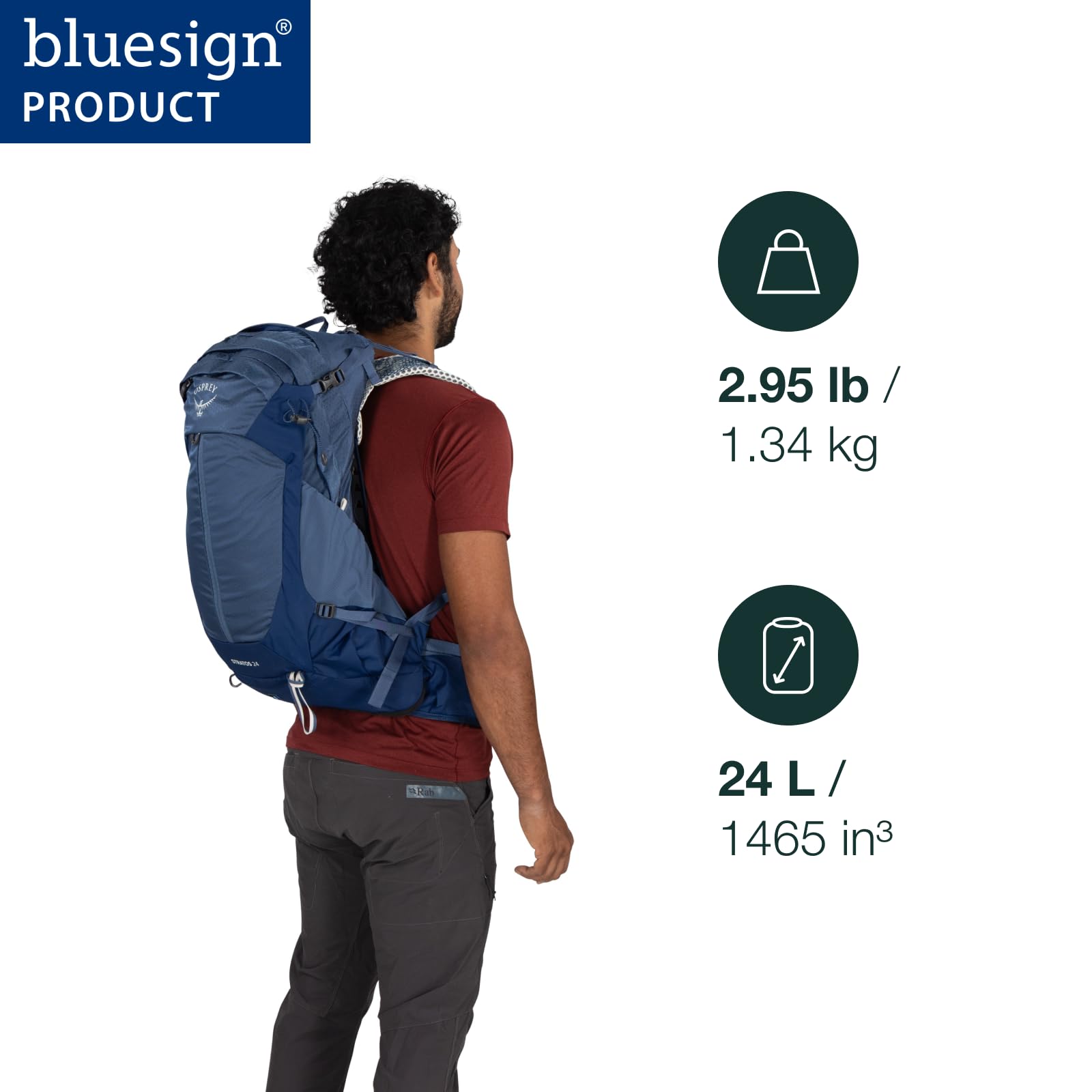 osprey-stratos-24-men-s-hiking-backpack-ventilated-daypack-with-raincover-raven- image 2