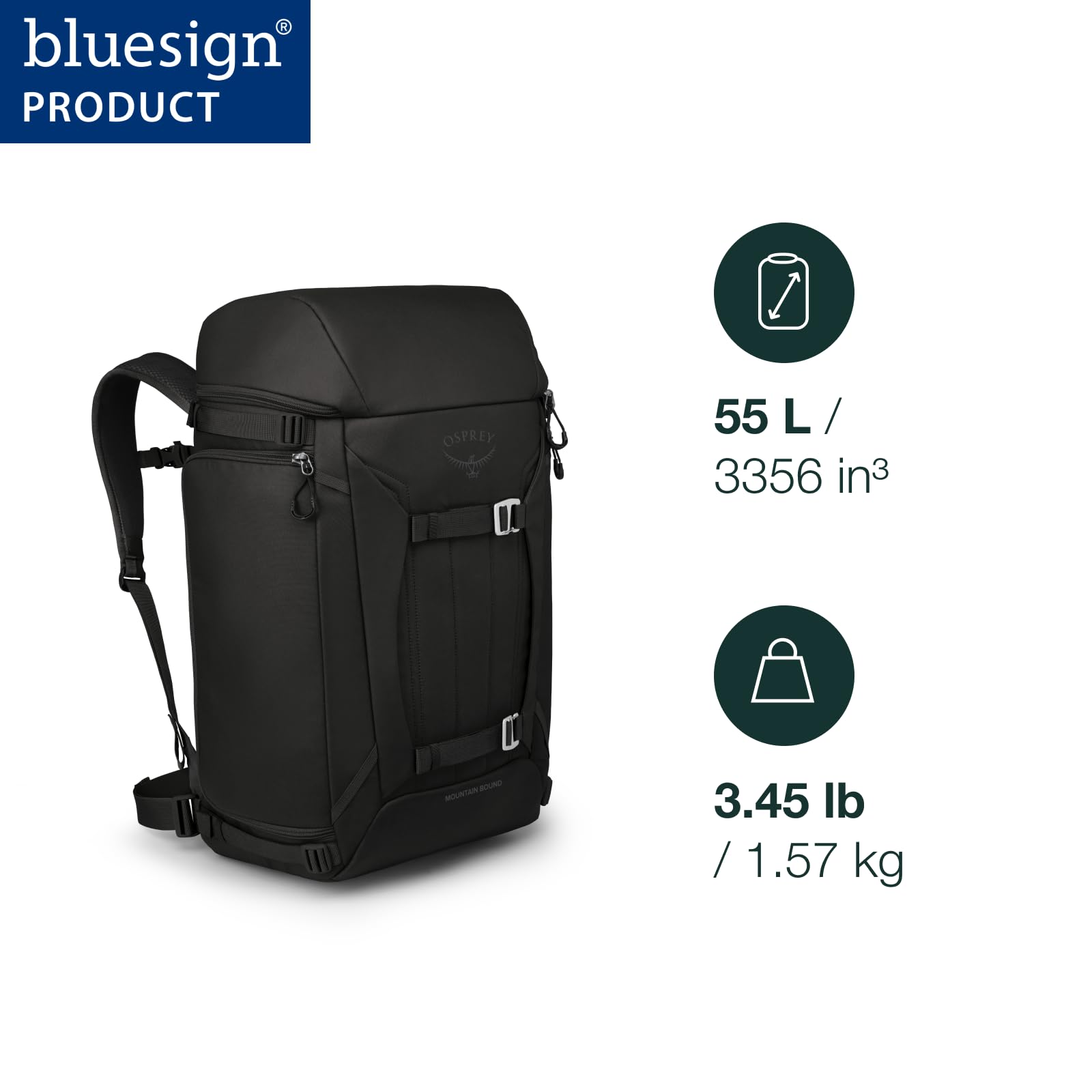 osprey-mountain-bound-ski-snowboard-boot-bag-plus-vertical-snowboard-and-a-frame image 2