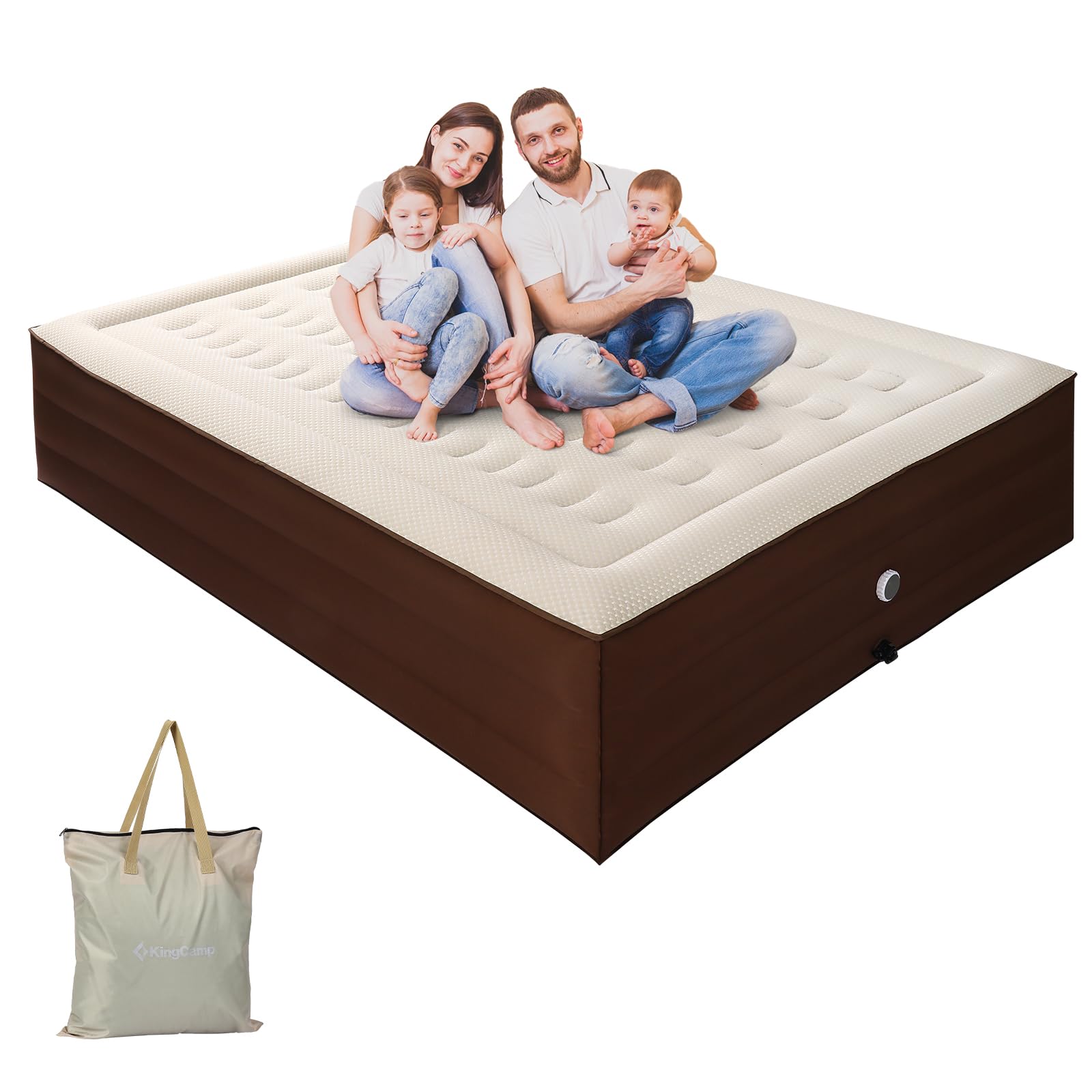 kingcamp-camper-delux-45-queen-air-mattress-with-built-in-pump image 8