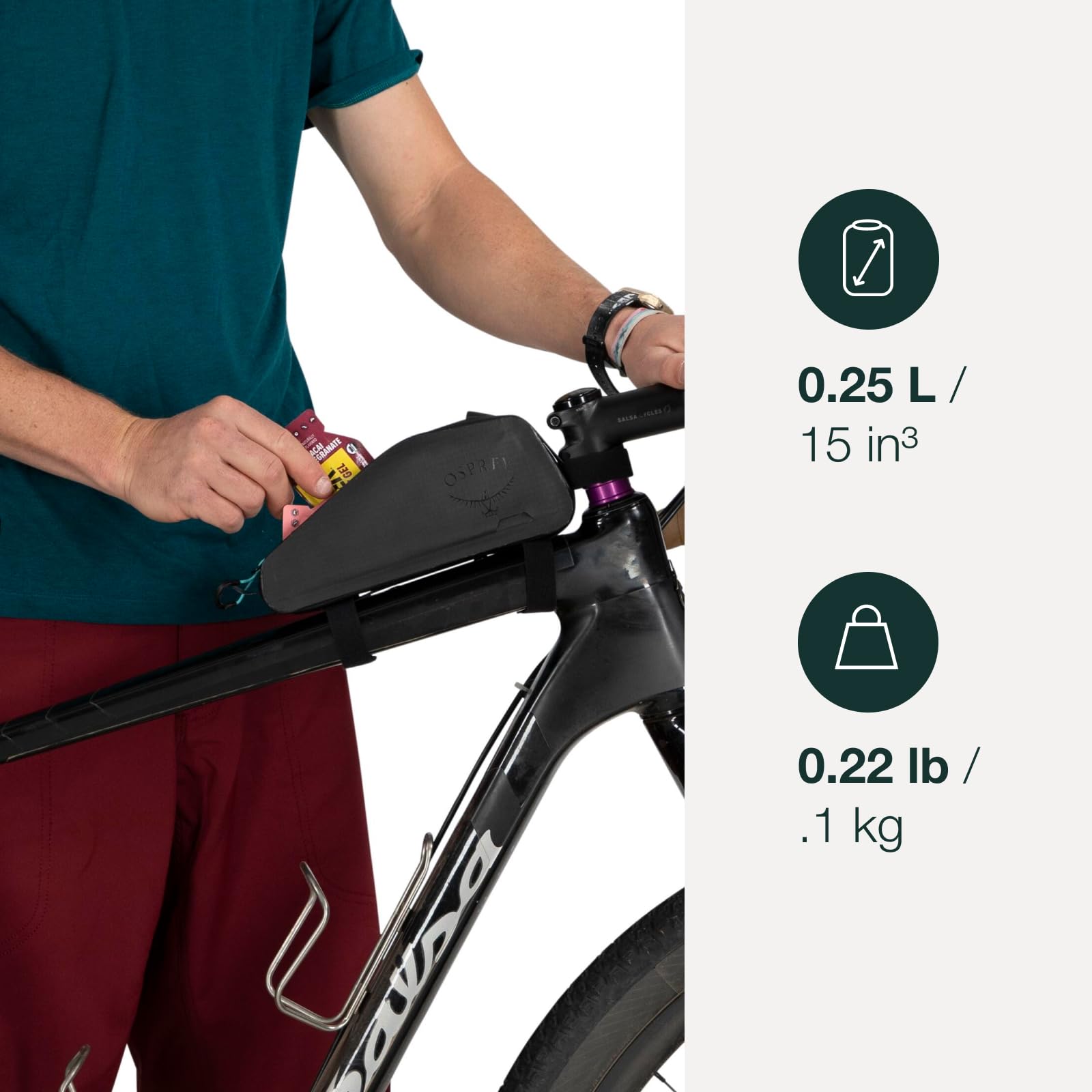 osprey-escapist-on-bike-top-tube-bag-black image 3