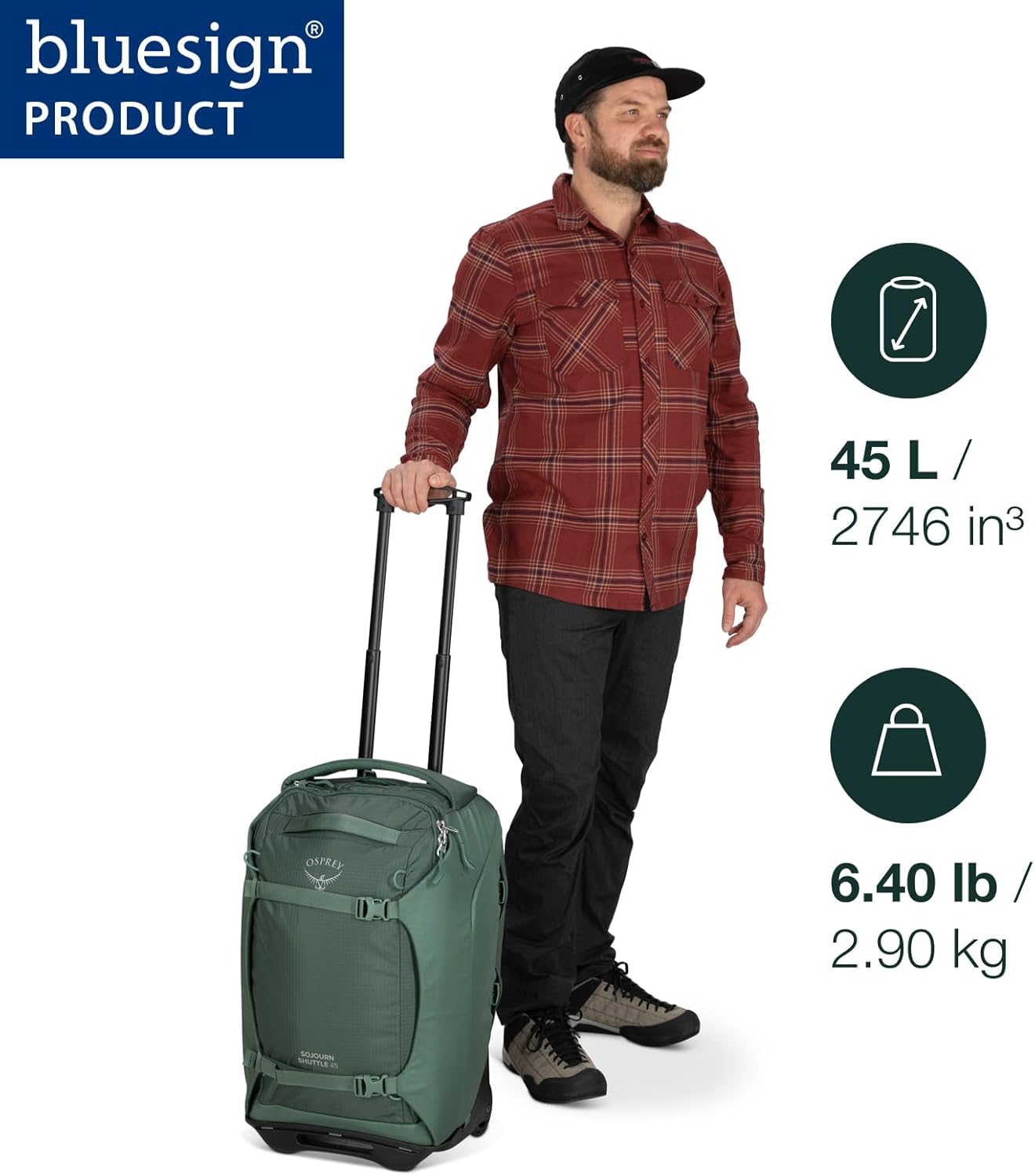 osprey-sojourn-22-45l-wheeled-travel-backpack-with-harness image 2