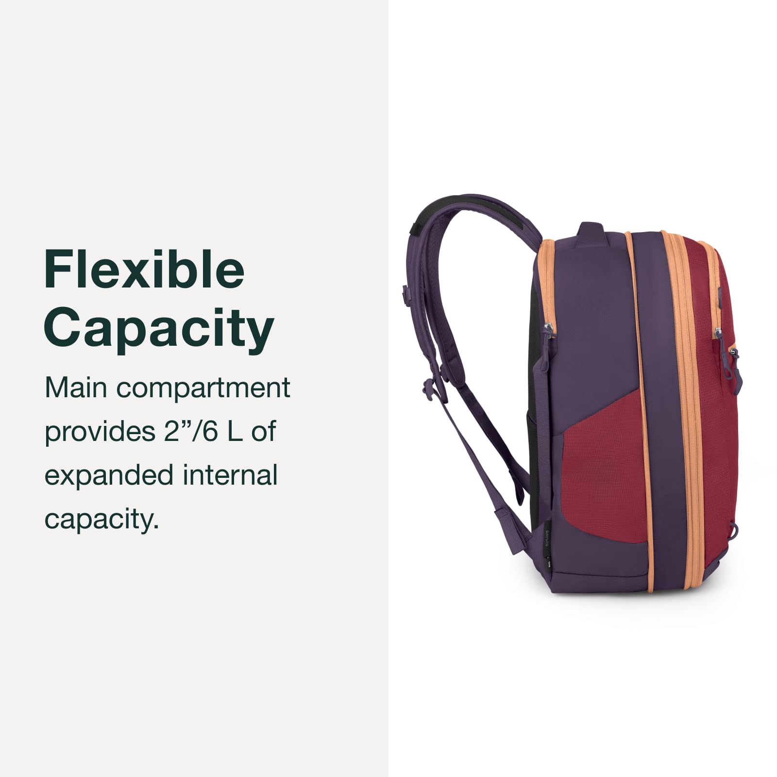 osprey-daylite-expandable-26-6-travel-pack-amazon-exclusive-tunnel-vision-grey image 4