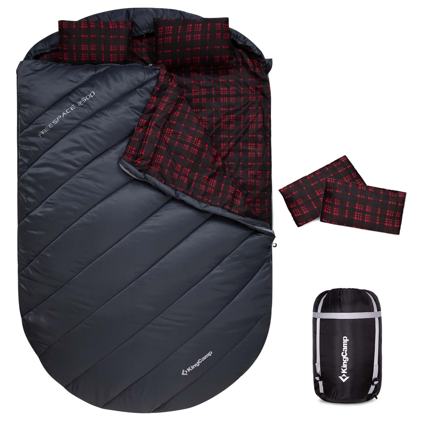 kingcamp-freespace-250d-flannel-lined-double-sleeping-bag image 3