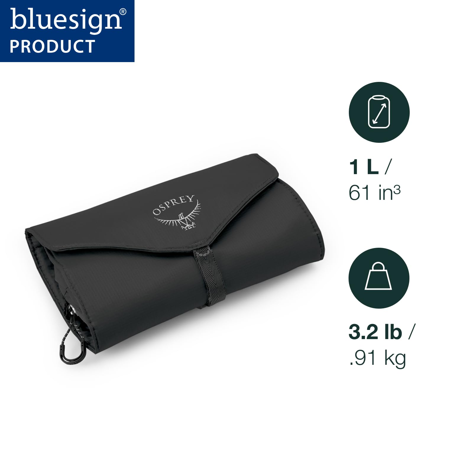 osprey-ultralight-roll-packing-organizer-waterfront-blue image 2