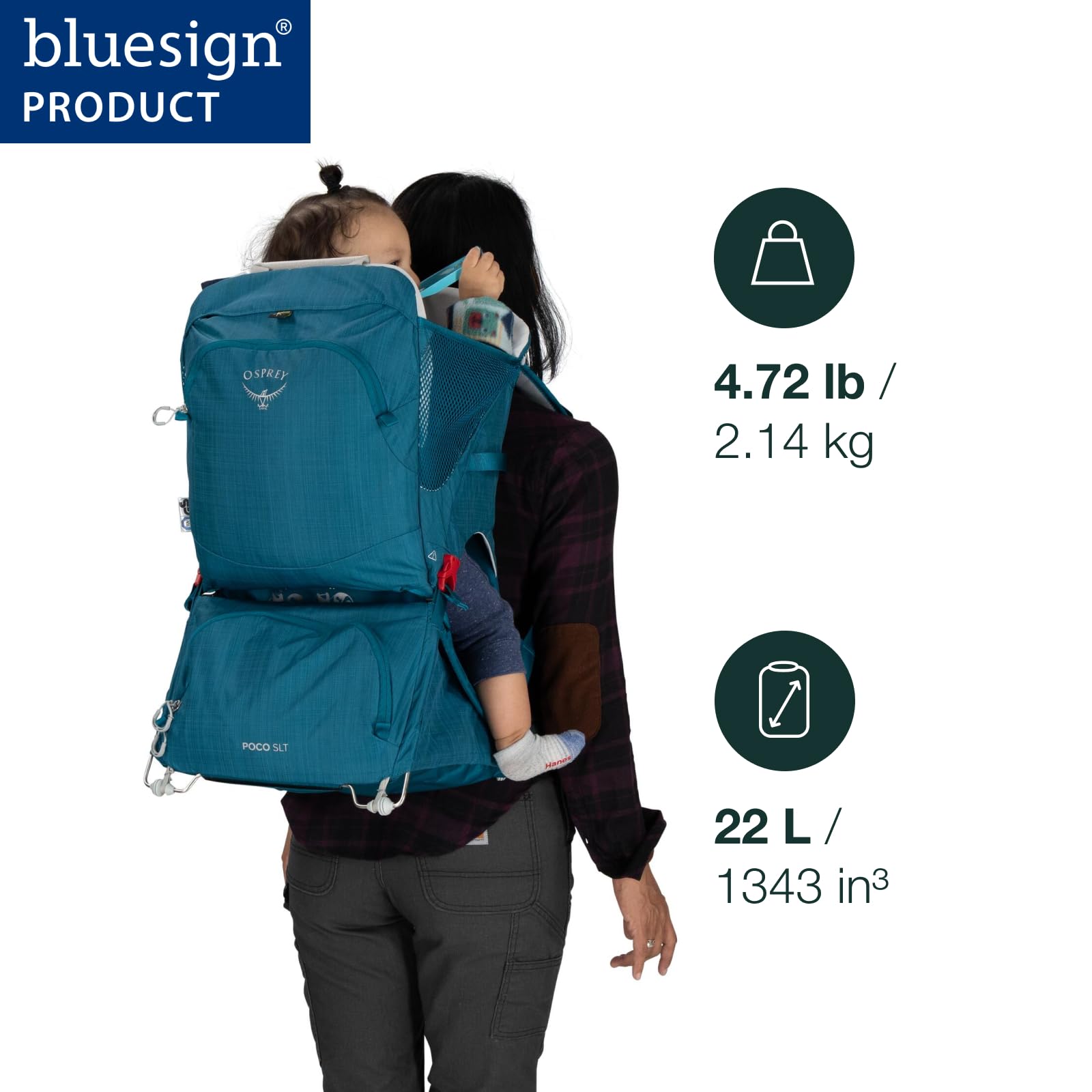 osprey-poco-slt-lightweight-toddler-carrier-backpack-with-folding-frame image 2