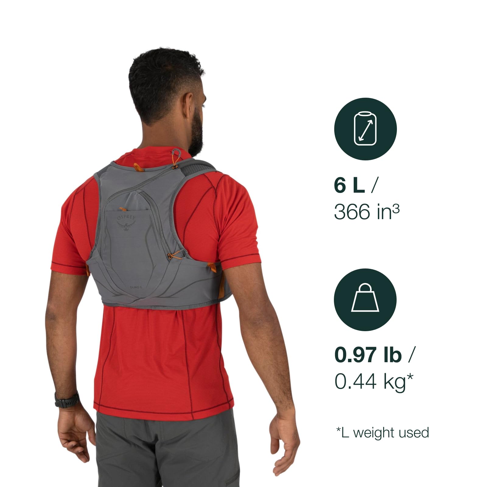 osprey-duro-6l-men-s-running-hydration-vest-with-hydraulics-reservoir image 2