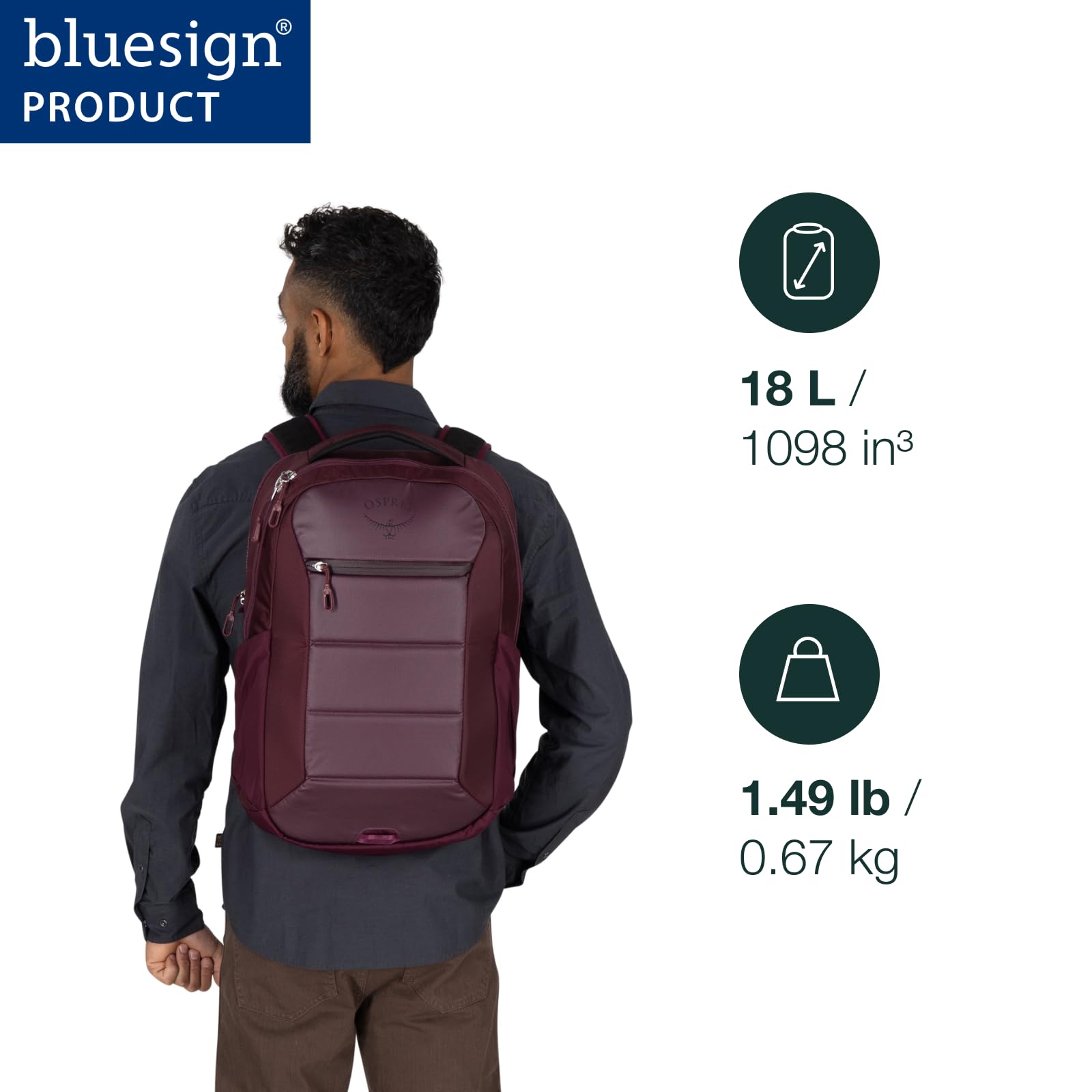 osprey-ozone-laptop-backpack-with-airscape-backpanel image 2