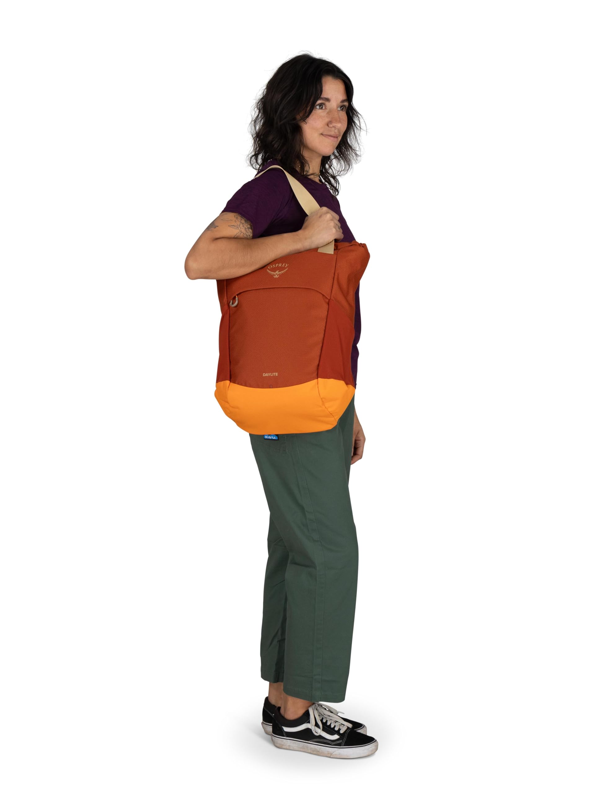 osprey-daylite-tote-pack-convertible-backpack-and-tote-umber-tequila-sunrise image 8