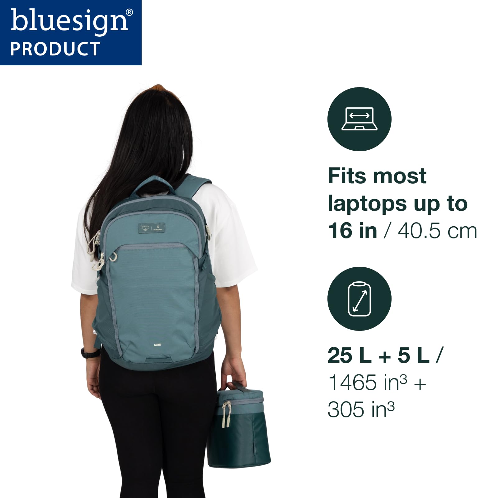 osprey-axis-campus-laptop-backpack-hydro-flask-5l-lunch-bag-bundle-cascade image 2