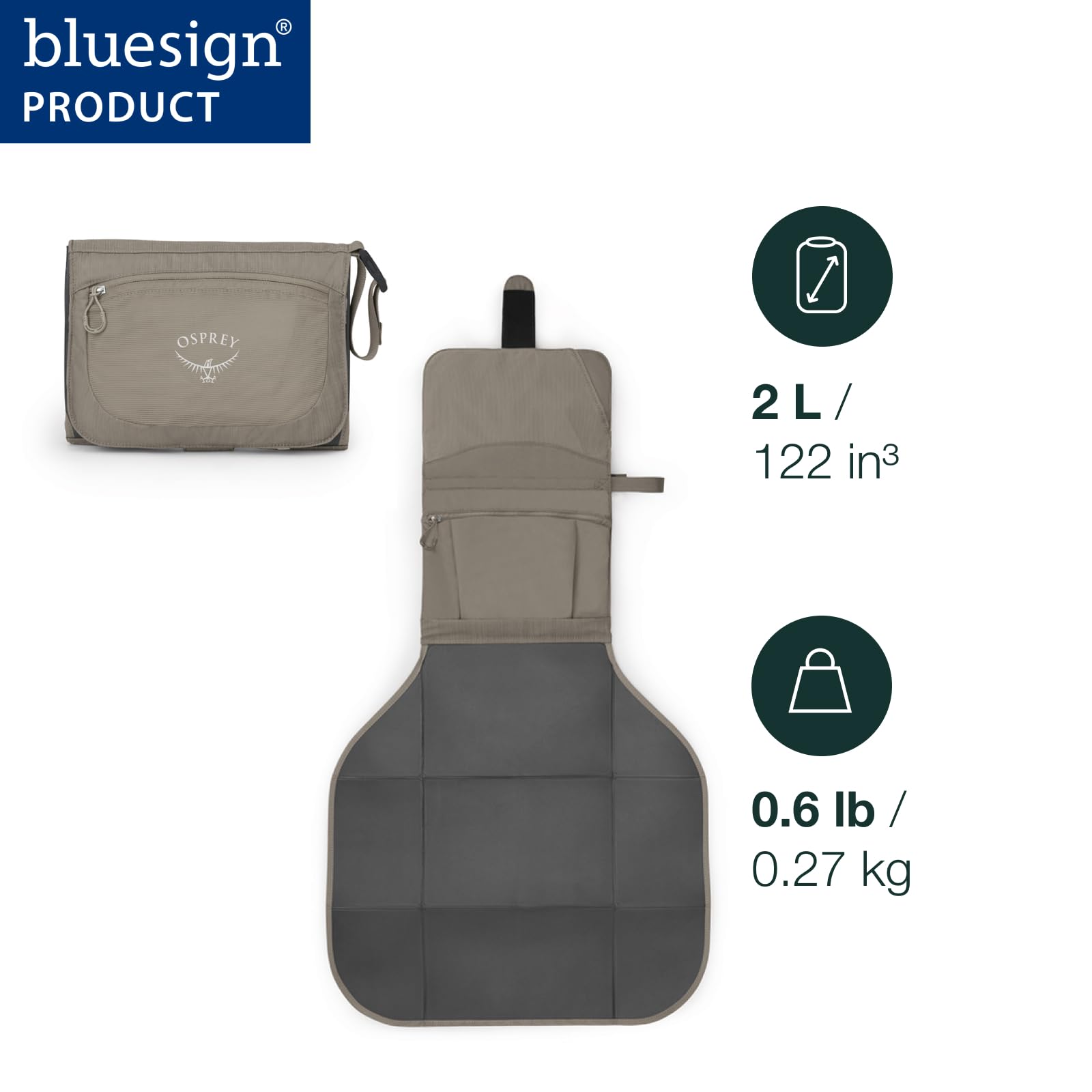 osprey-poco-portable-changing-pad-washable-travel-baby-diaper-mat-with-pockets image 2