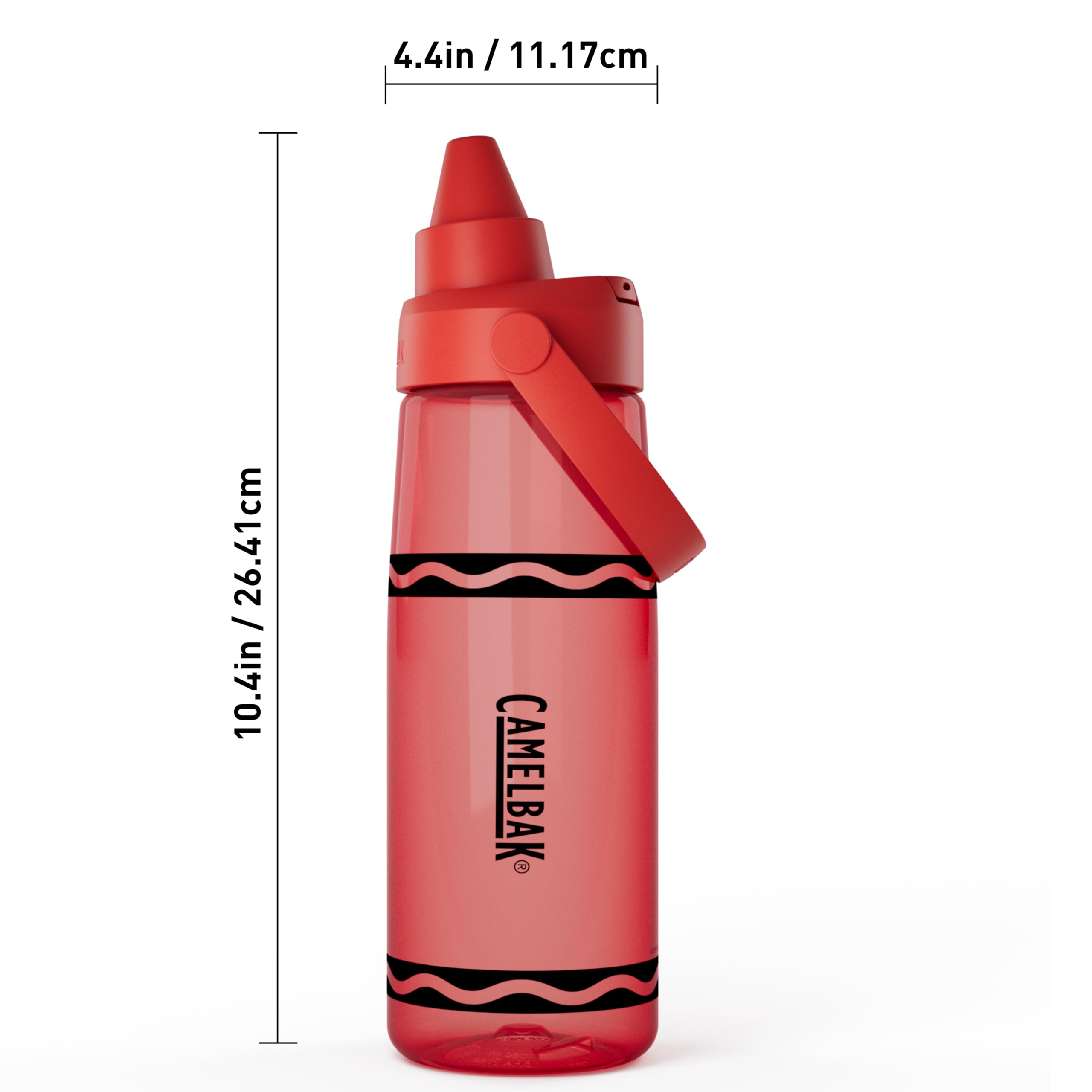 camelbak-crayola-chug-water-bottle-25oz-cherry-red image 3