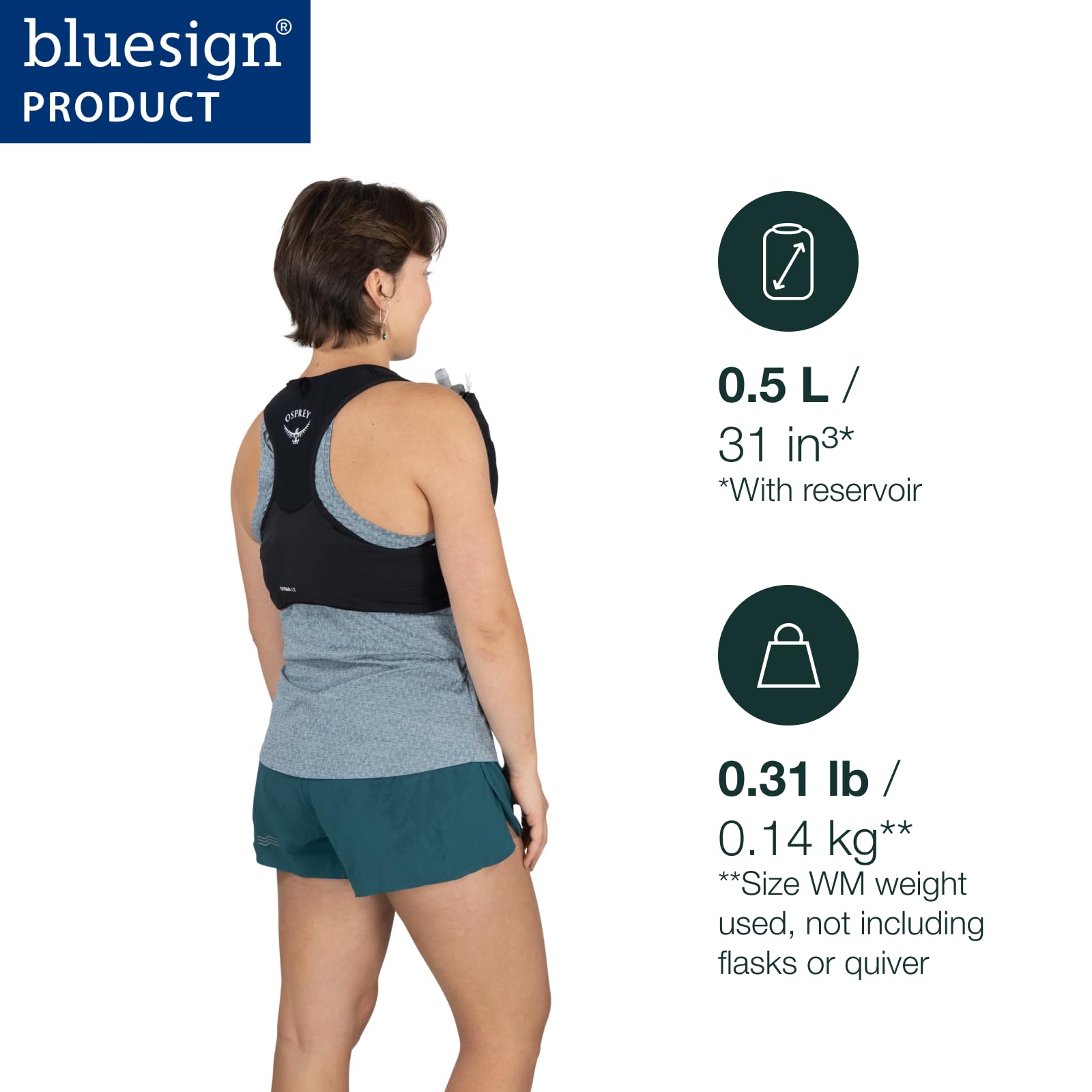osprey-duro-lt-women-s-running-hydration-vest-with-hydraulics-soft-flasks image 2