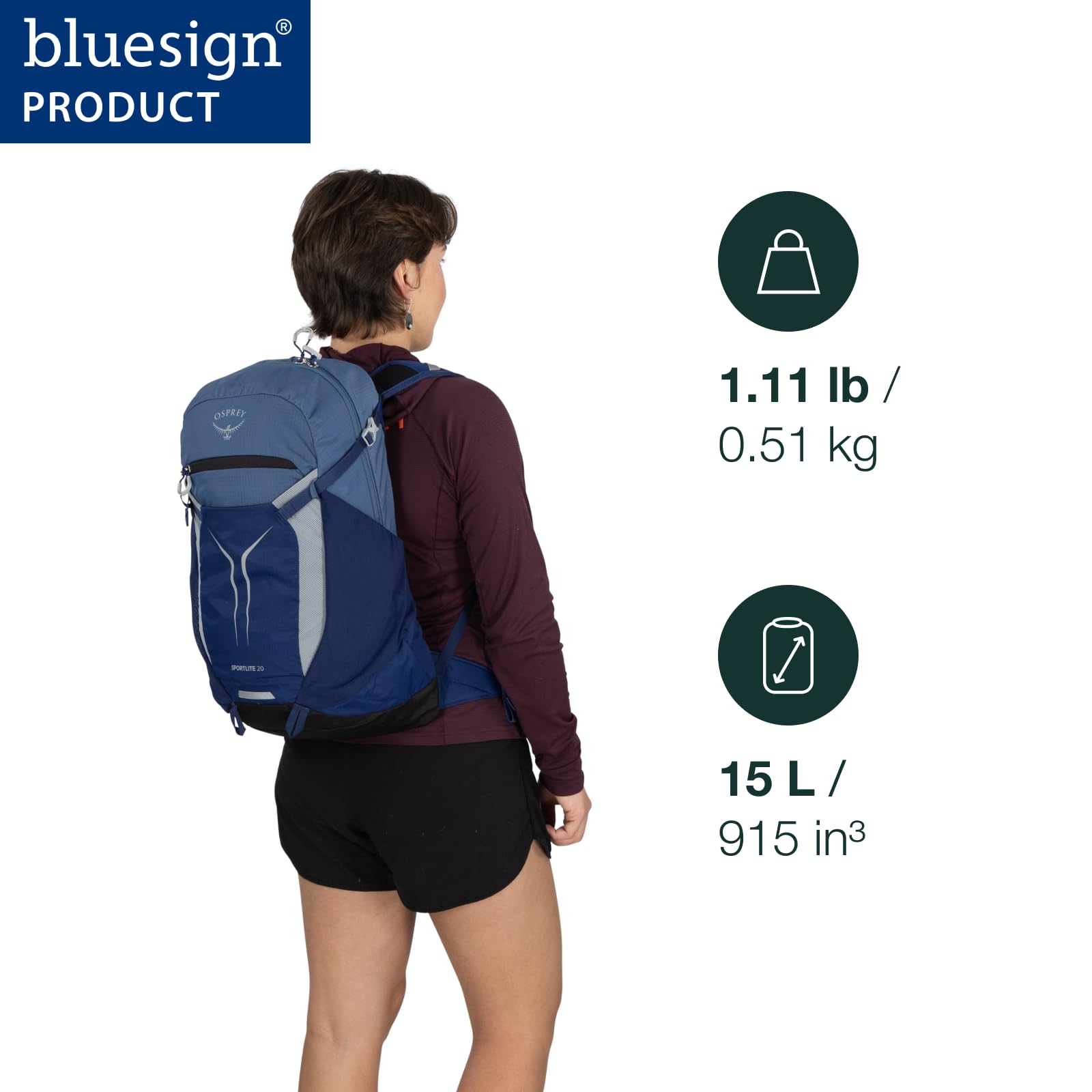 osprey-sportlite-20l-lightweight-hiking-backpack image 2