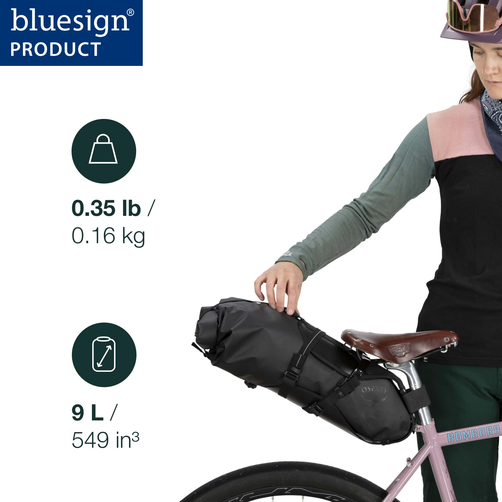 osprey-escapist-on-bike-saddle-bag-black-large image 2