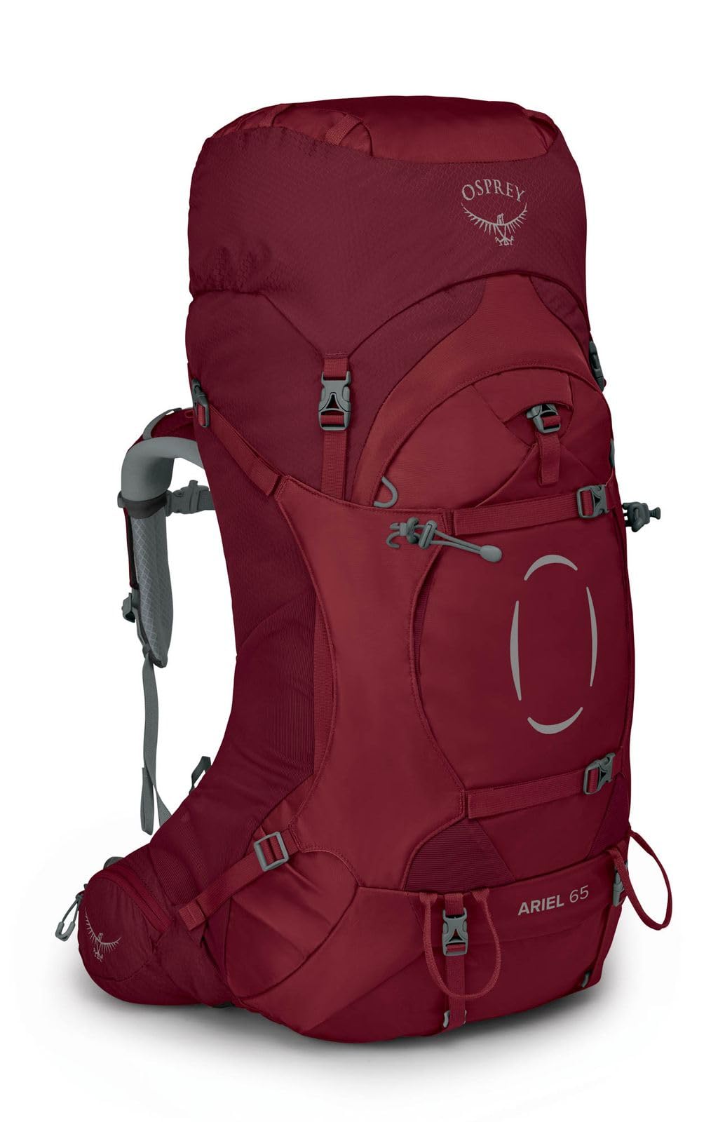osprey-ariel-65l-women-s-backpacking-backpack-claret-red-wxs-s image 1