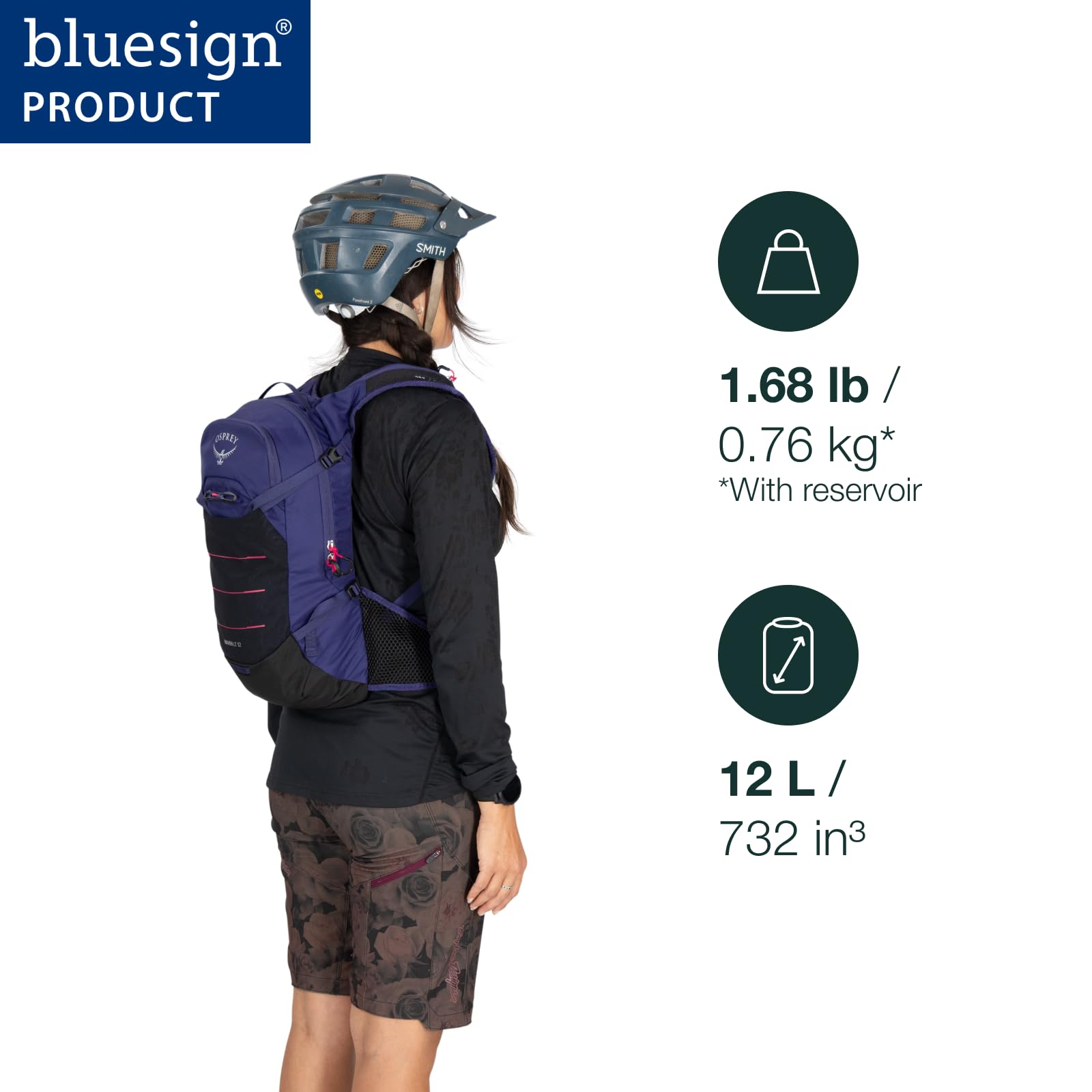 osprey-raven-lt-12-women-s-mountain-bike-hydration-pack-with-2-5l-reservoir image 2