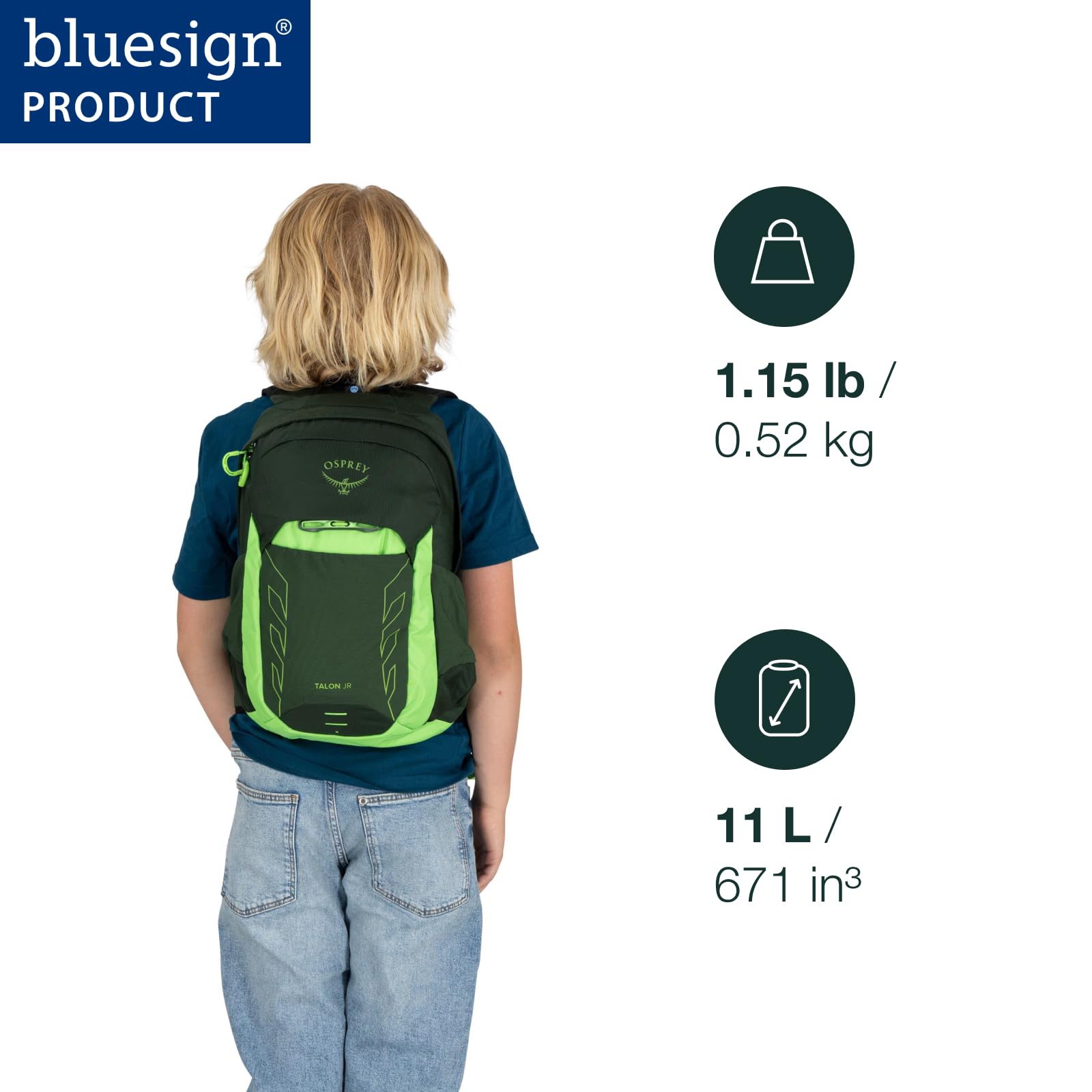 osprey-talon-jr-boy-s-lightweight-hiking-backpack-kids-adventure-backpack-scoria image 2
