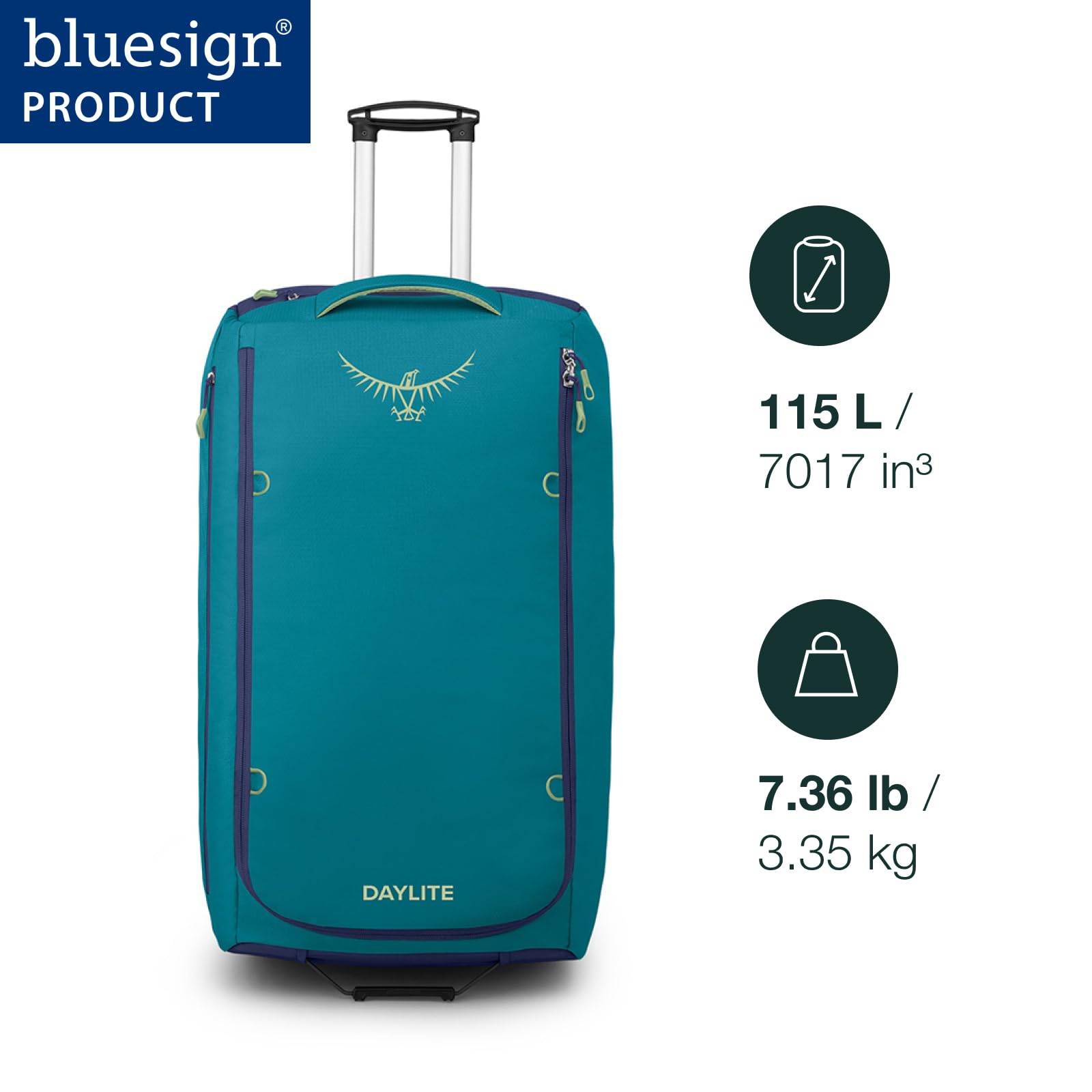 osprey-daylite-115l-wheeled-collapsible-travel-duffel-bag-lightweight-rolling-su image 2