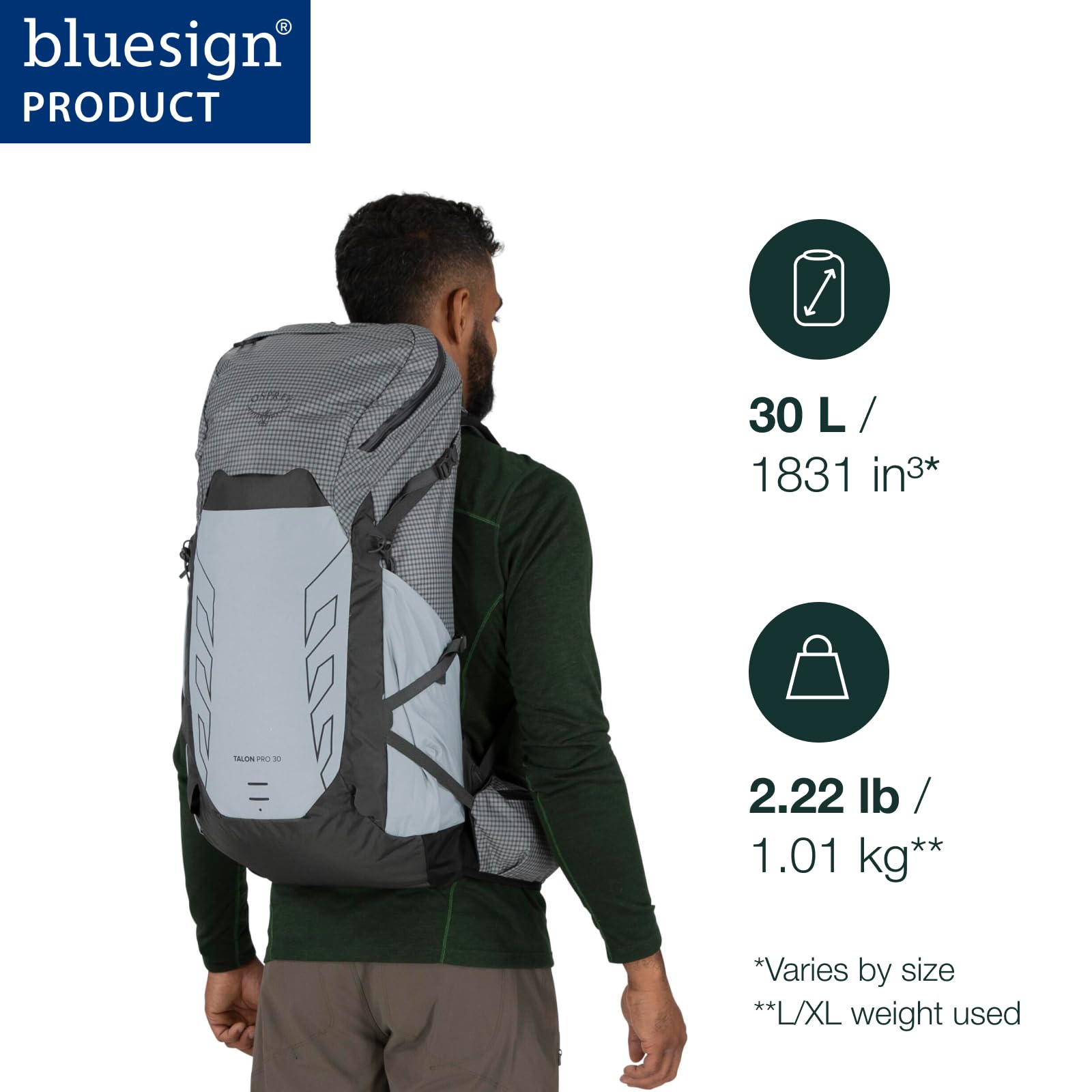 osprey-talon-pro-30l-men-s-hiking-backpack-with-hipbelt-mars-orange image 2