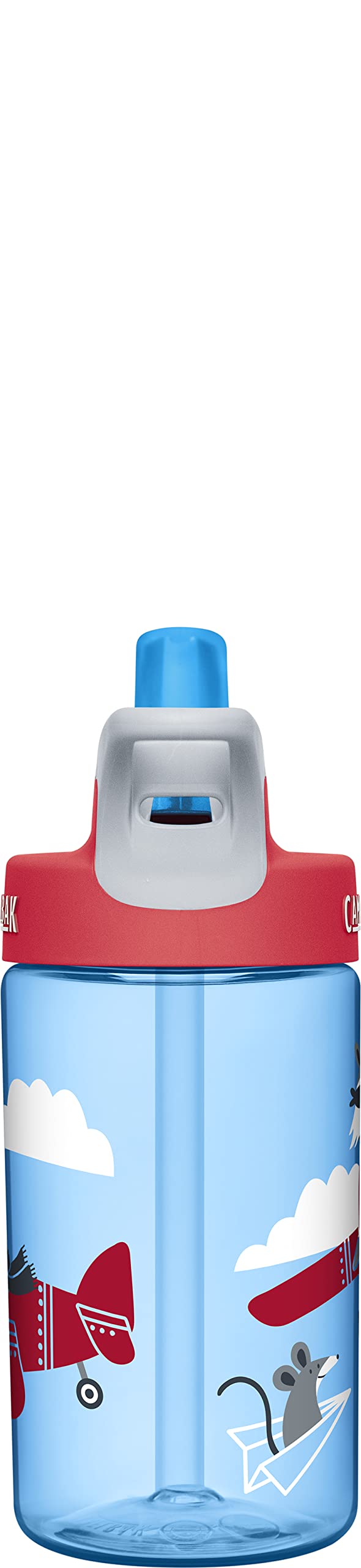 camelbak-eddy-kids-water-bottle-with-big-bite-valve-12oz-airplane-bandits image 4