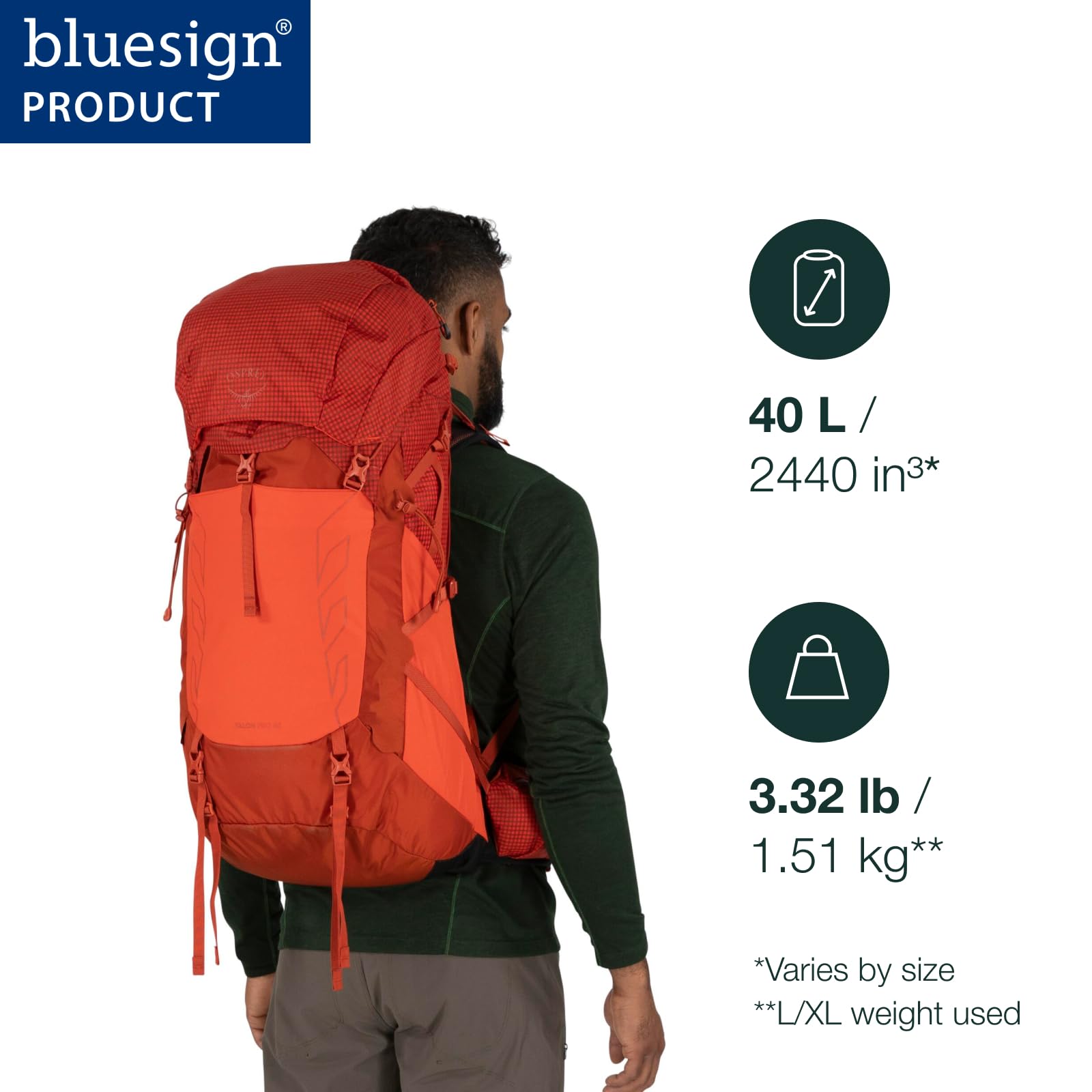 osprey-talon-pro-40-men-s-hiking-backpack-with-hipbelt image 2