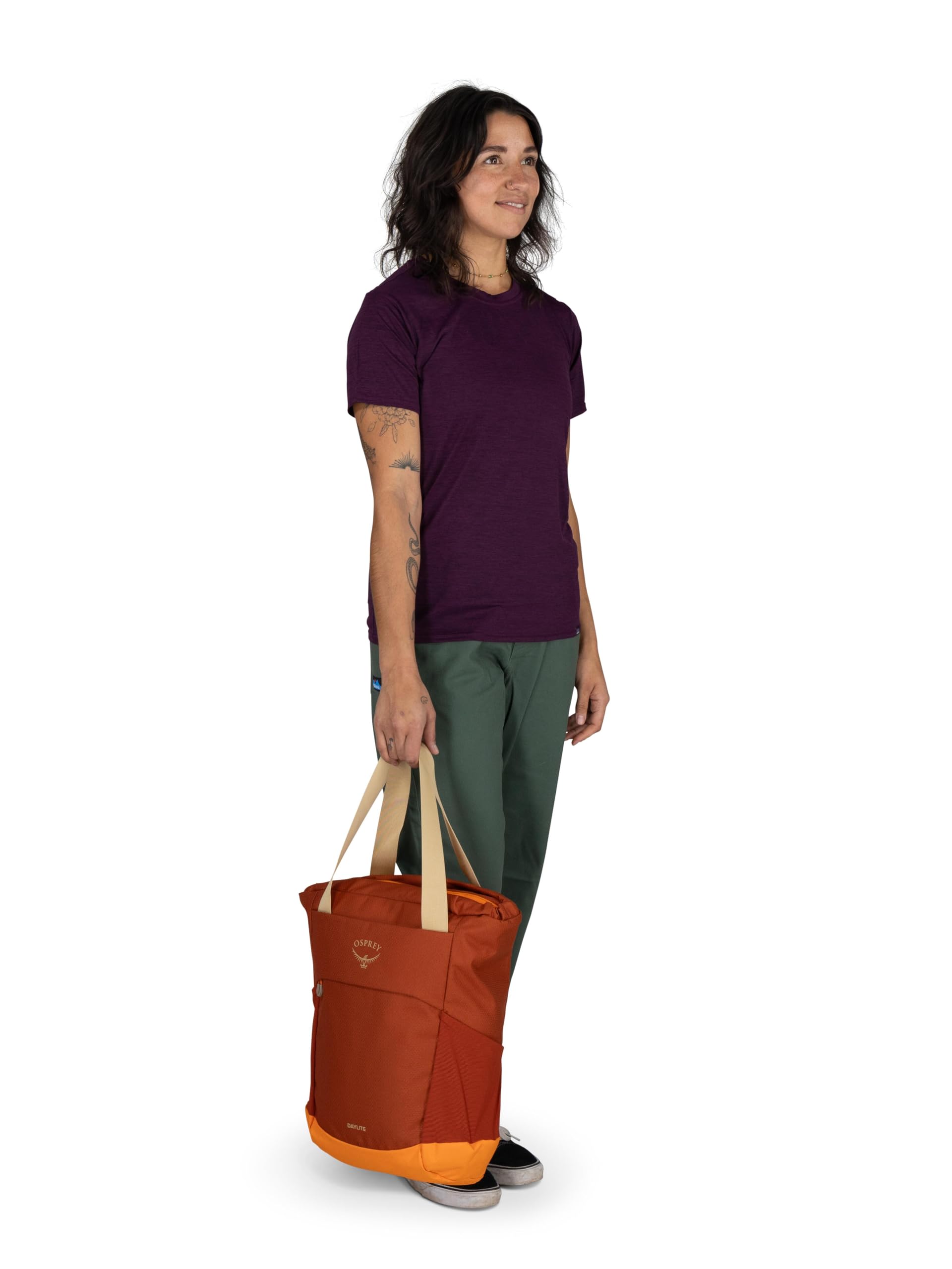 osprey-daylite-tote-pack-convertible-backpack-and-tote-umber-tequila-sunrise image 7
