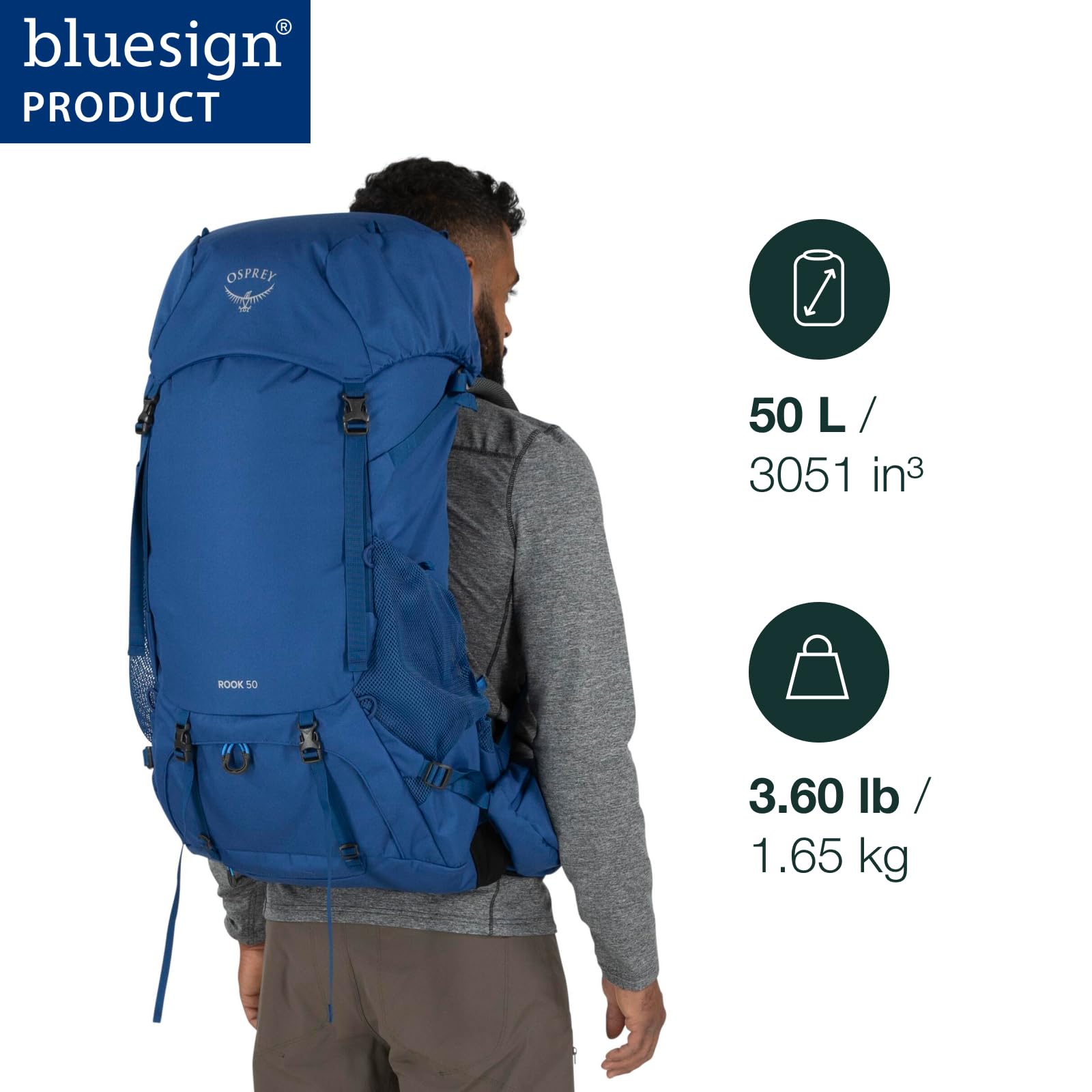 osprey-rook-50l-men-s-backpacking-backpack-dark-charcoal-silver-lining image 2