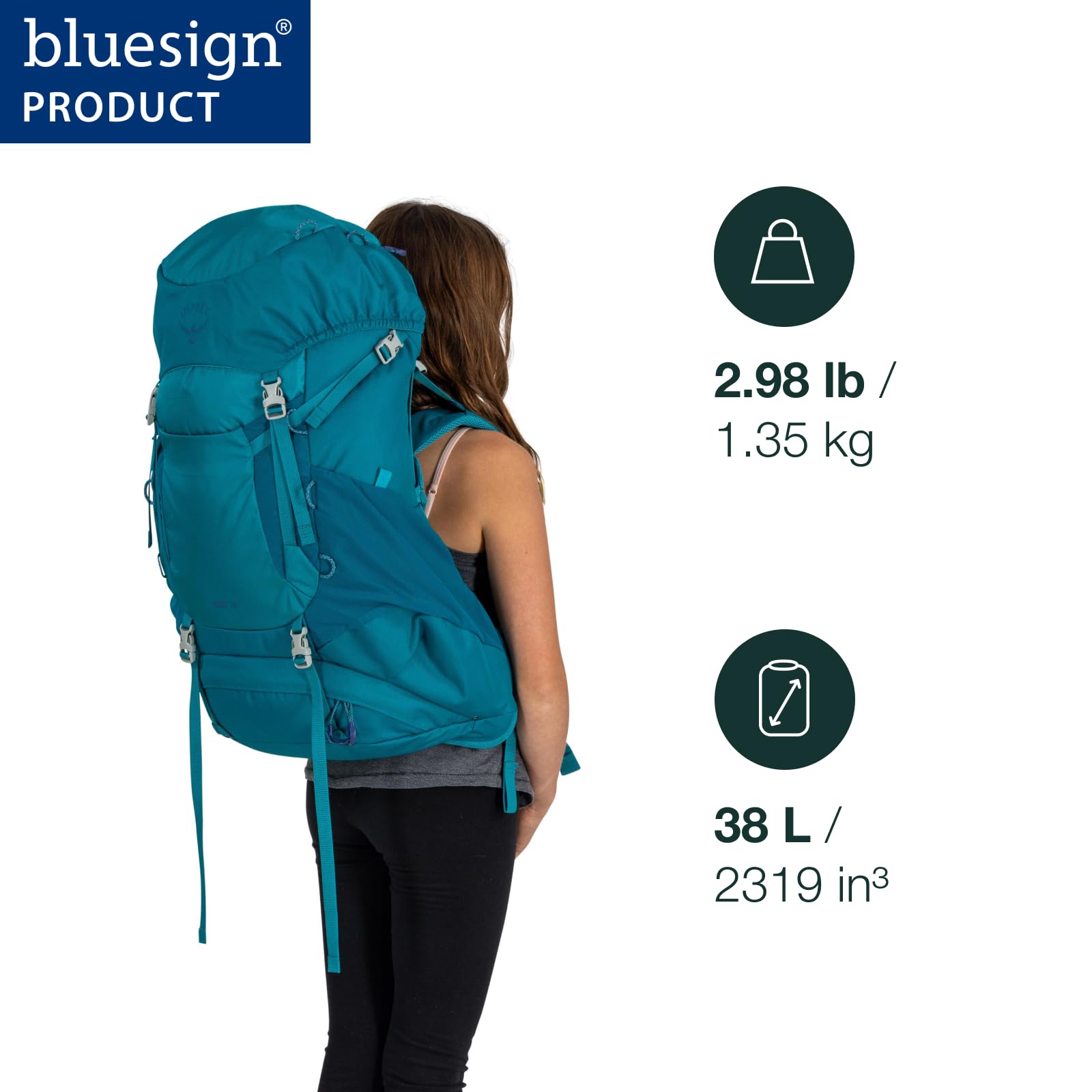 osprey-ace-38l-kids-backpacking-backpack-blue-spikemoss-deep-peyto image 2