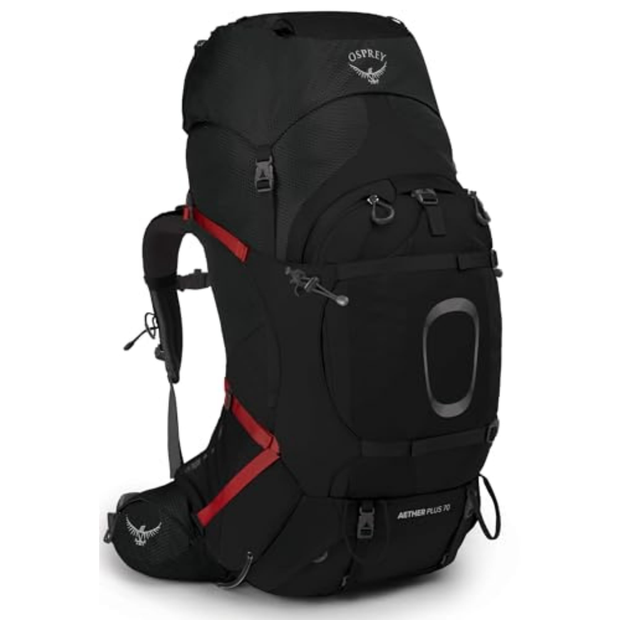 osprey-aether-plus-70l-men-s-backpacking-backpack-black-s-m image 1