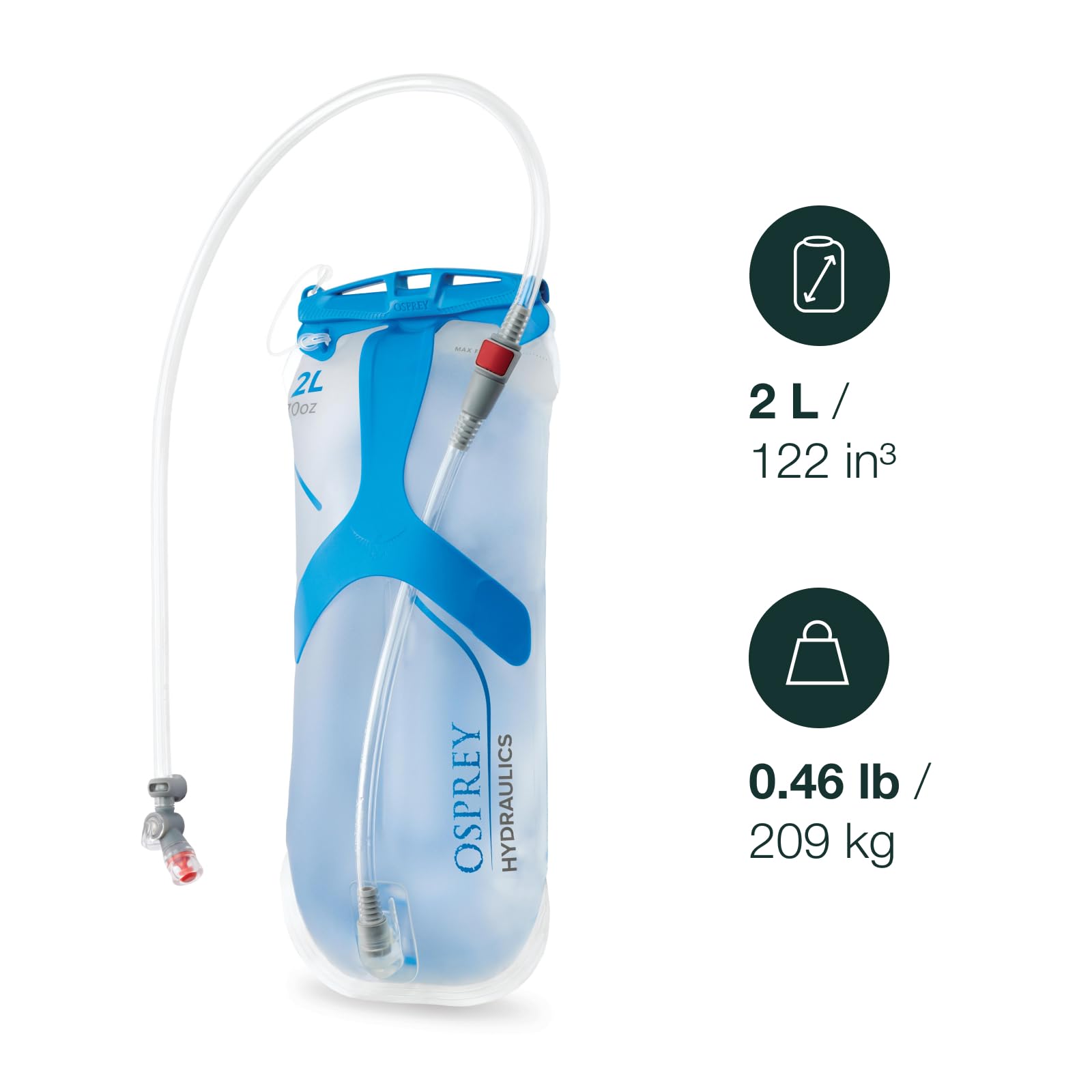 osprey-hydraulics-3l-reservoir-with-bite-valve-leakproof image 2