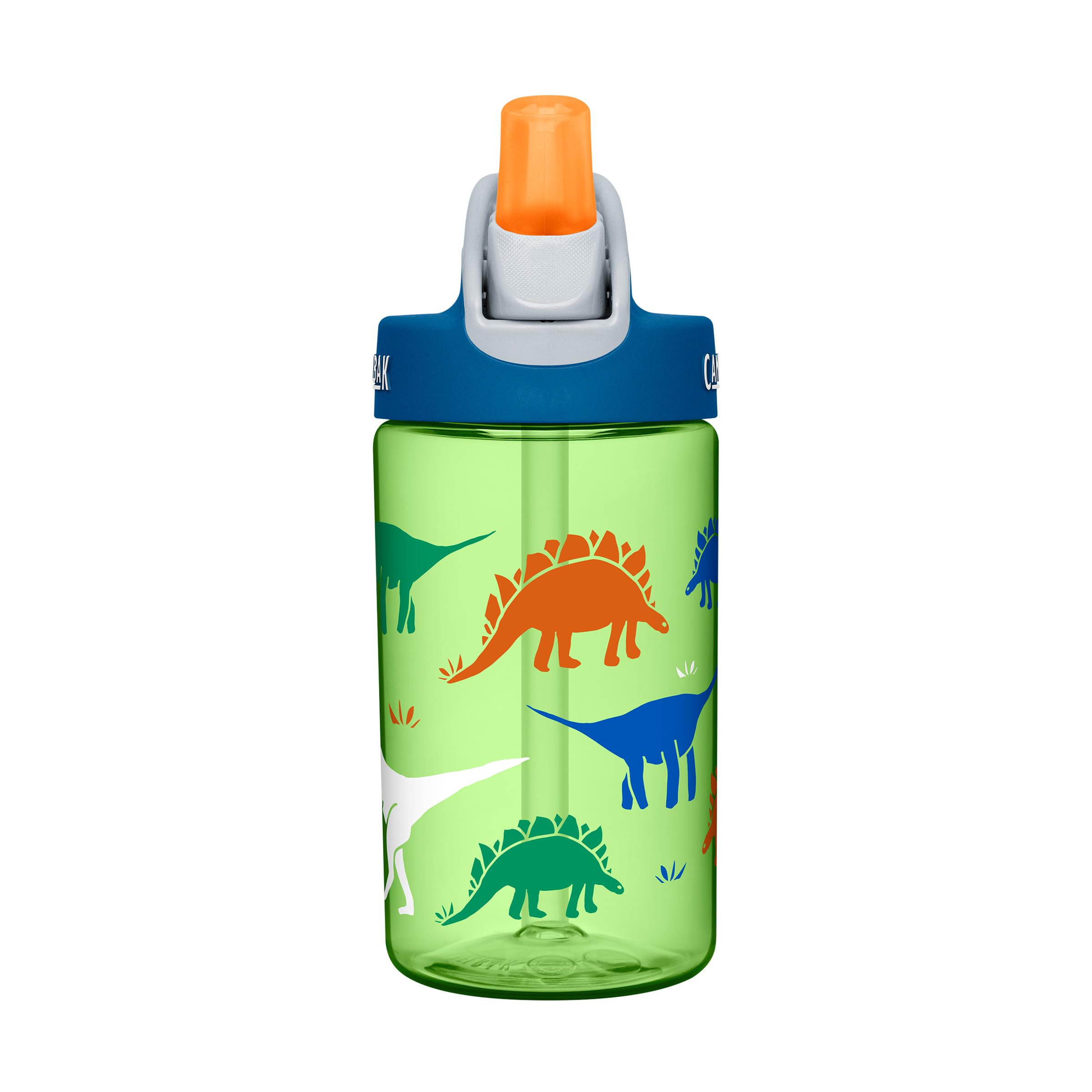 camelbak-eddy-kids-12oz-water-bottle-with-big-bite-valve-dinorama image 2